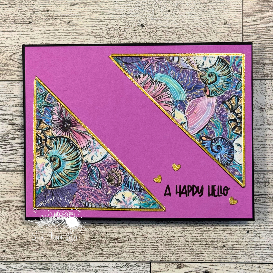 Under The Sea Kit | 4 cards 1 kit with Jana | LOVE FROM LIZI