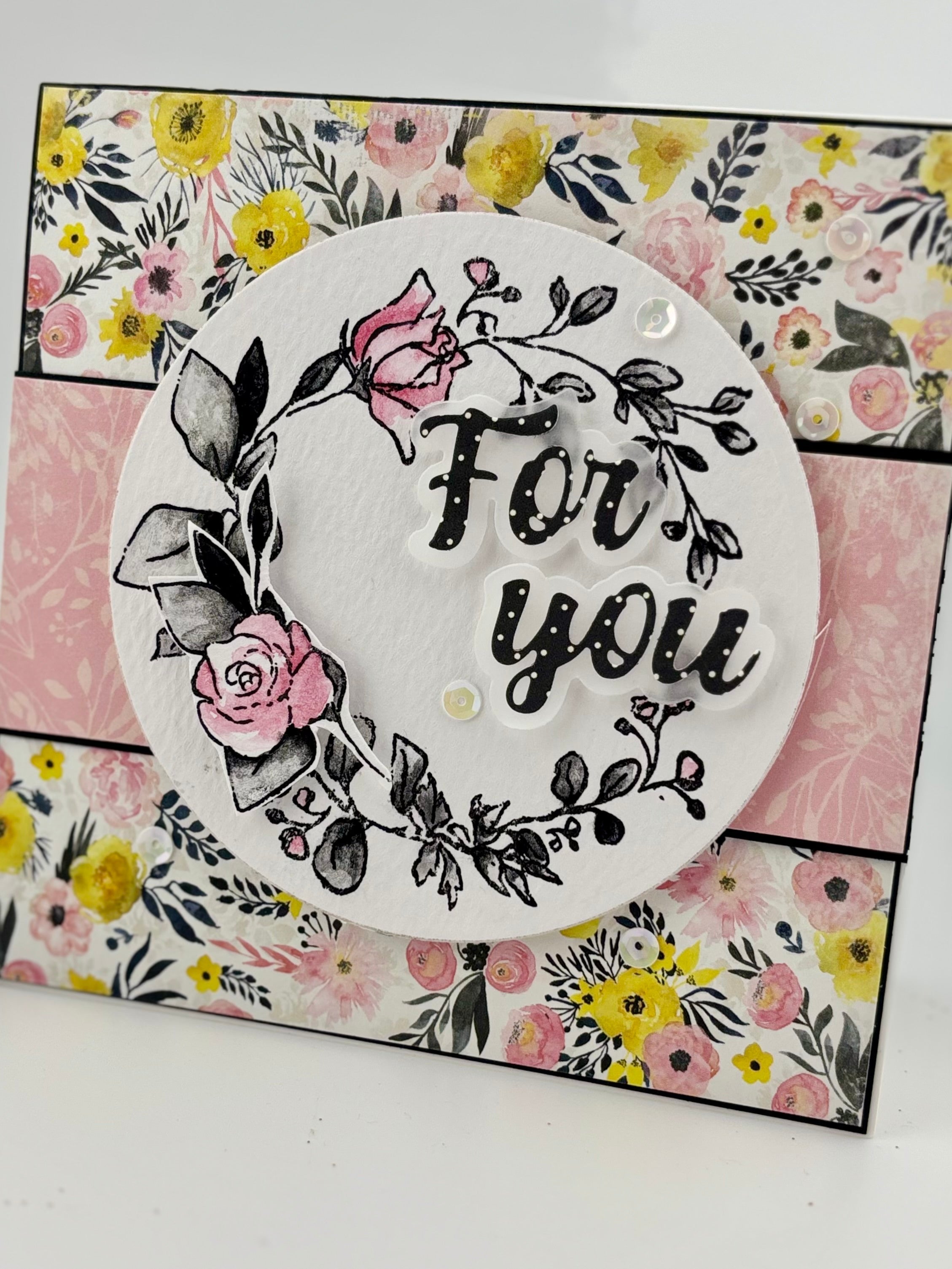 Floral For You Card