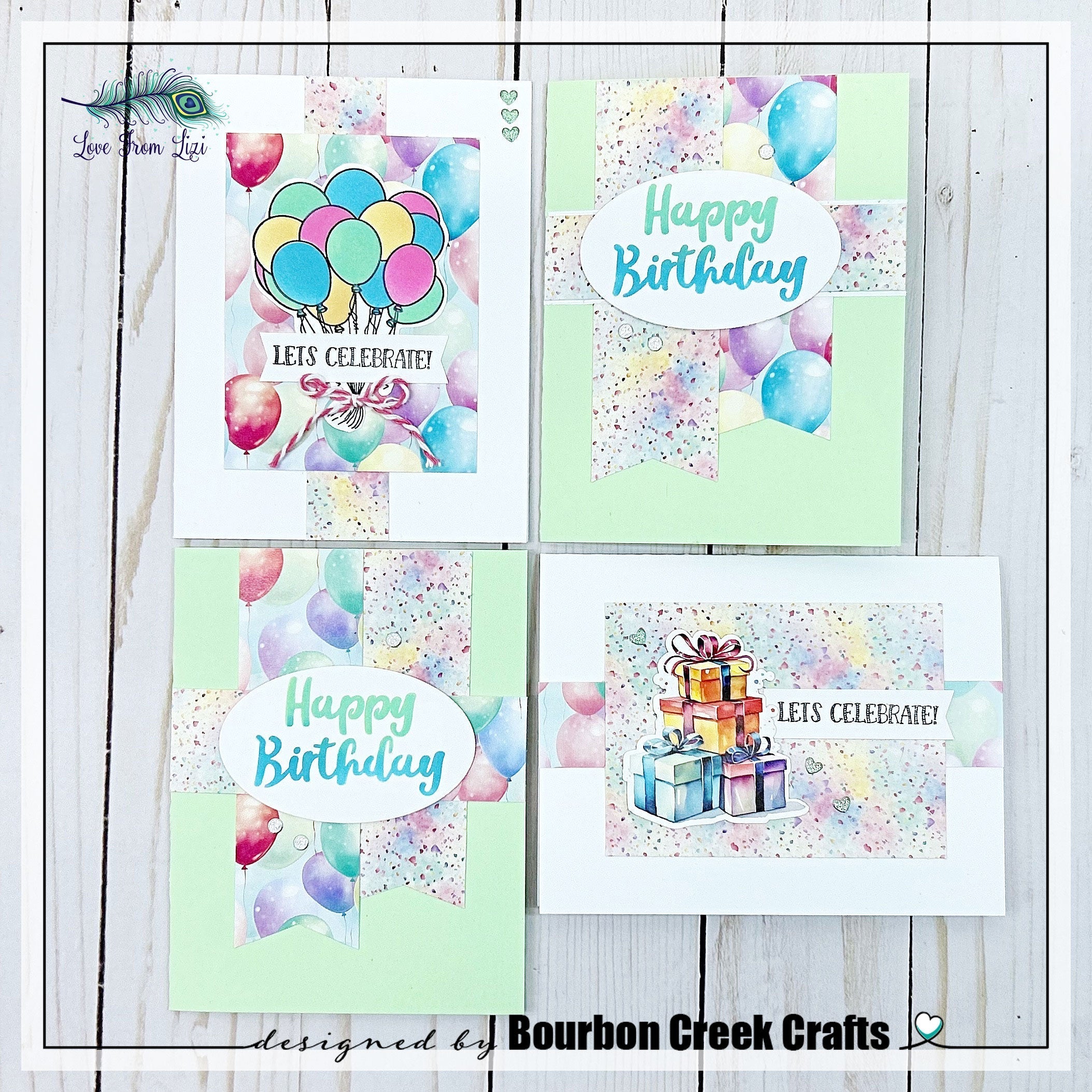 Flashback: 4 Cards 1 Kit Featuring January 2025 Kit