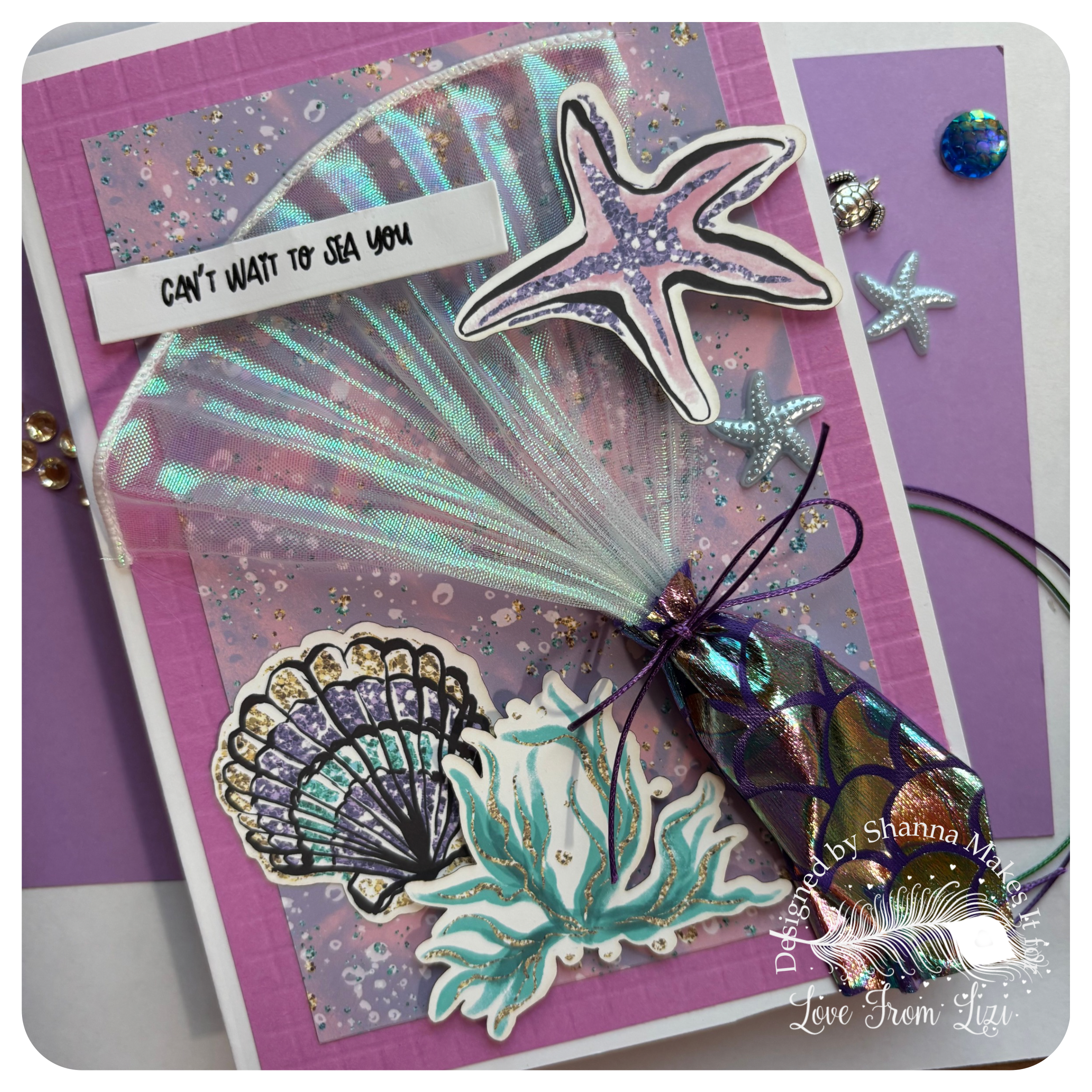 Under the Sea Kit | Let's dive in with 4 cards and 1 kit | Shanna Makes It