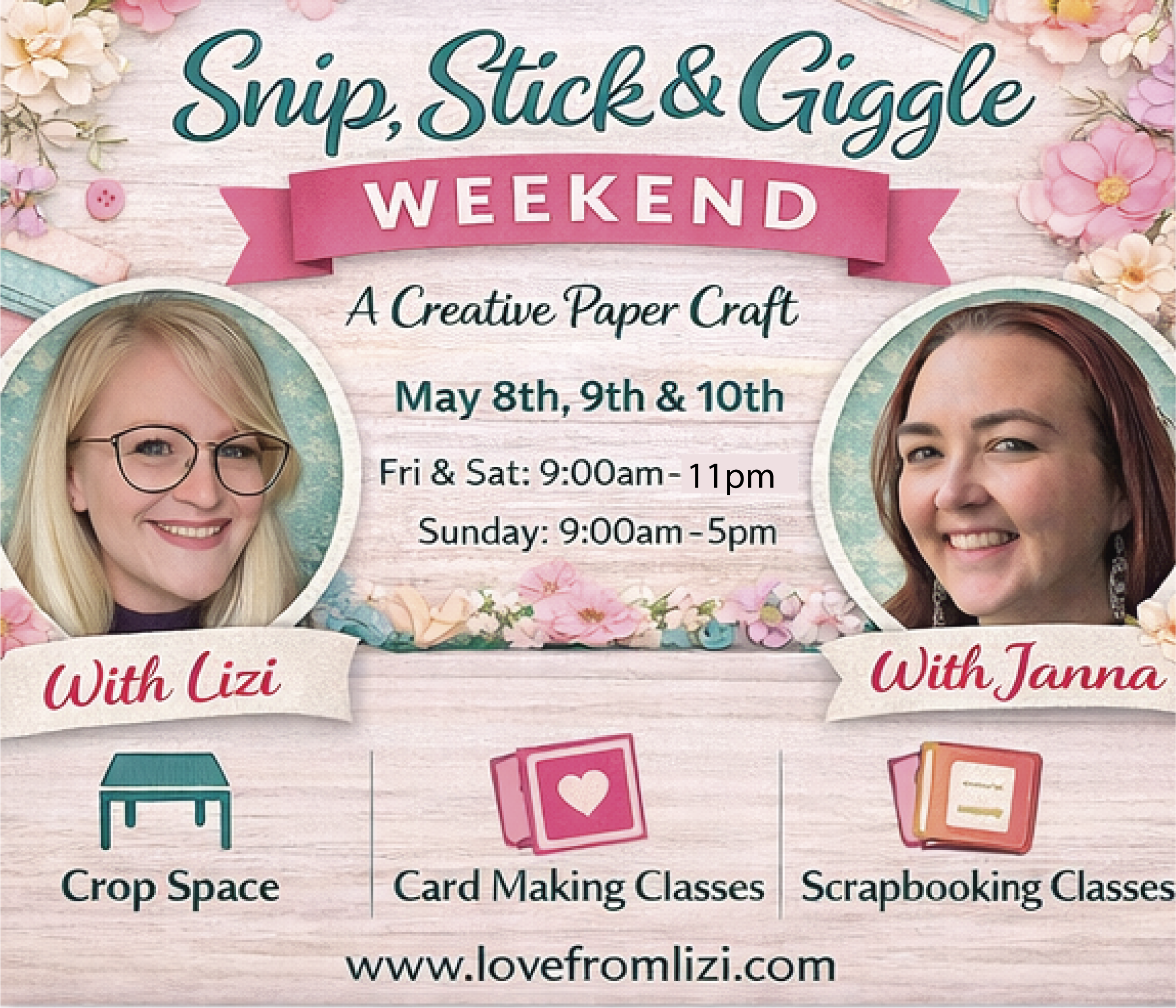 Snip, Stick & Giggle! ✨ IN PERSON ✨