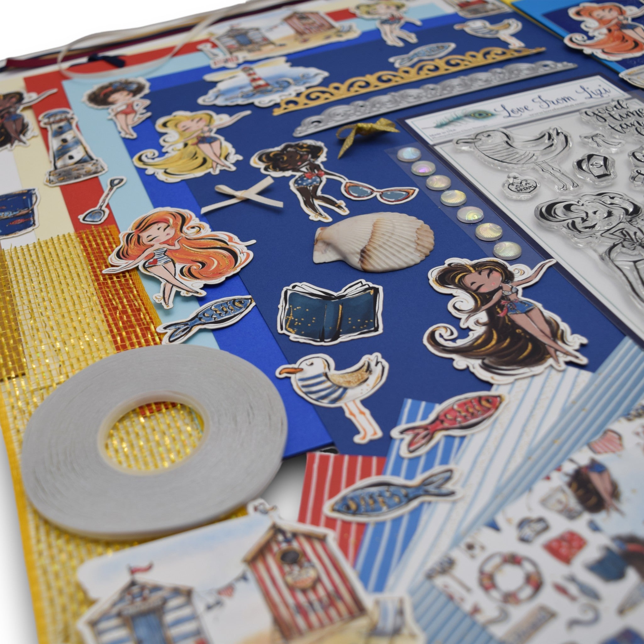 LFL August 24 Card Kit - To The Beach