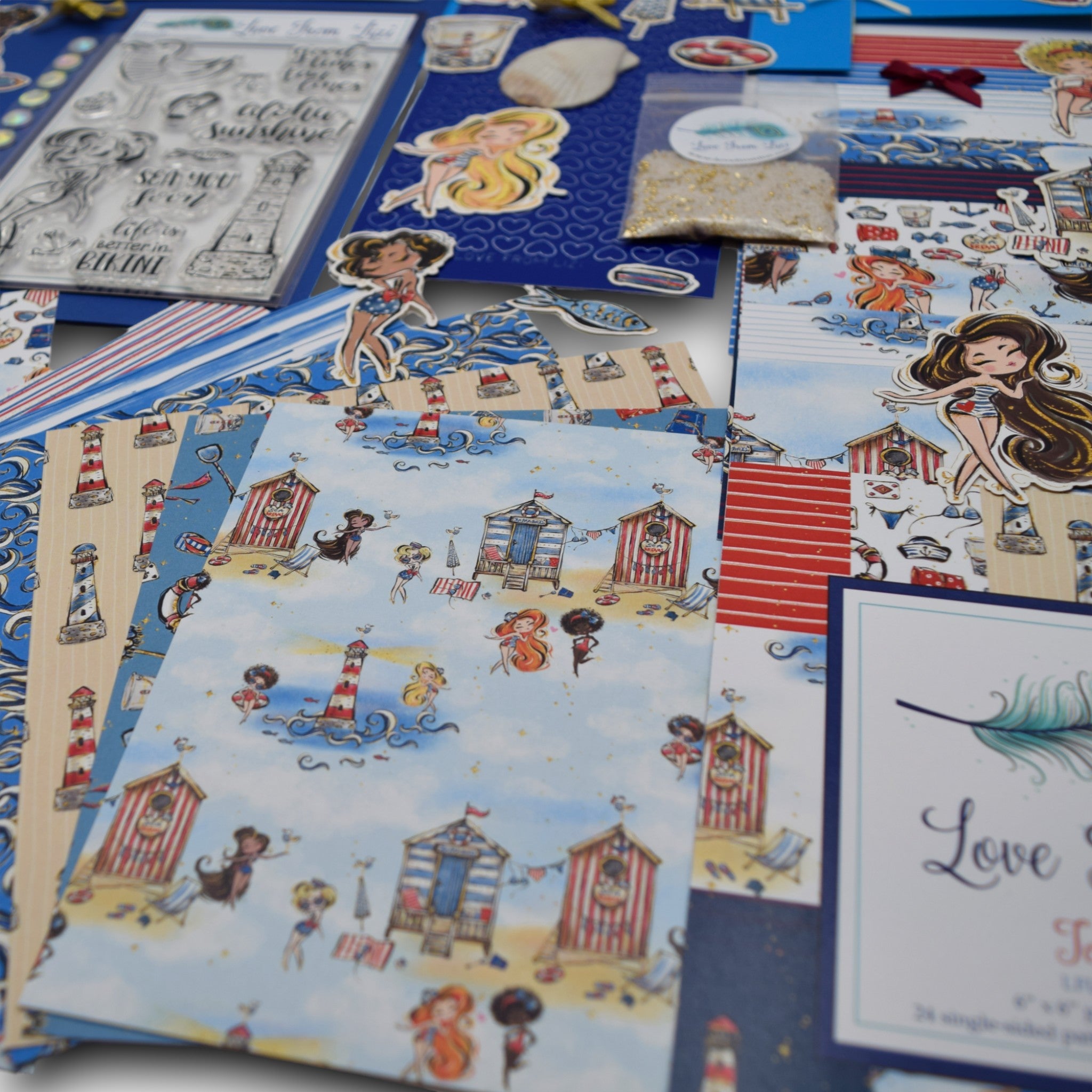 LFL August 24 Card Kit - To The Beach