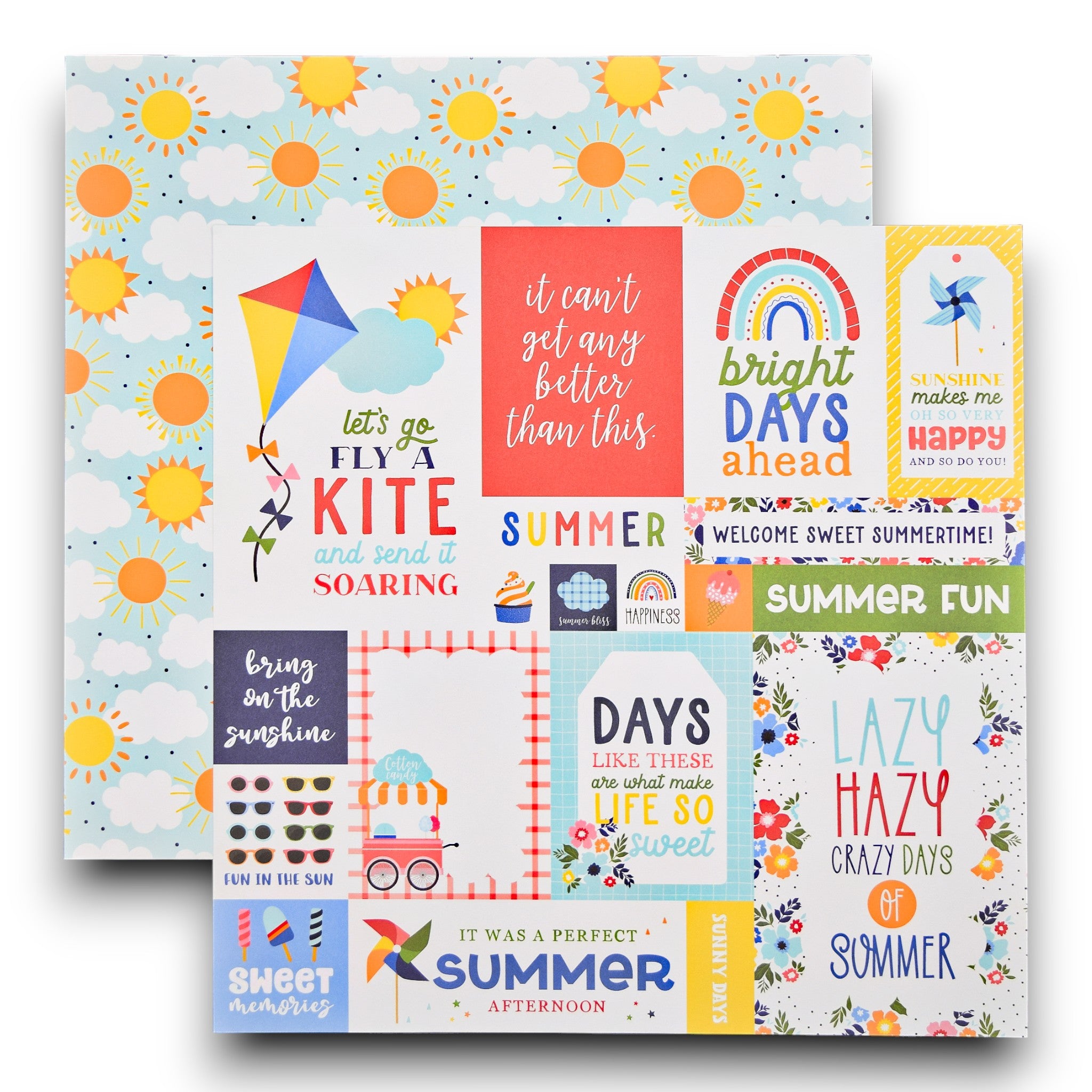 Sweet Summer - Sticker and Cut-apart Bundle 12