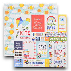 Sweet Summer - Sticker and Cut-apart Bundle 12"x12"