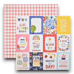 Sweet Summer - Sticker and Cut-apart Bundle 12"x12"