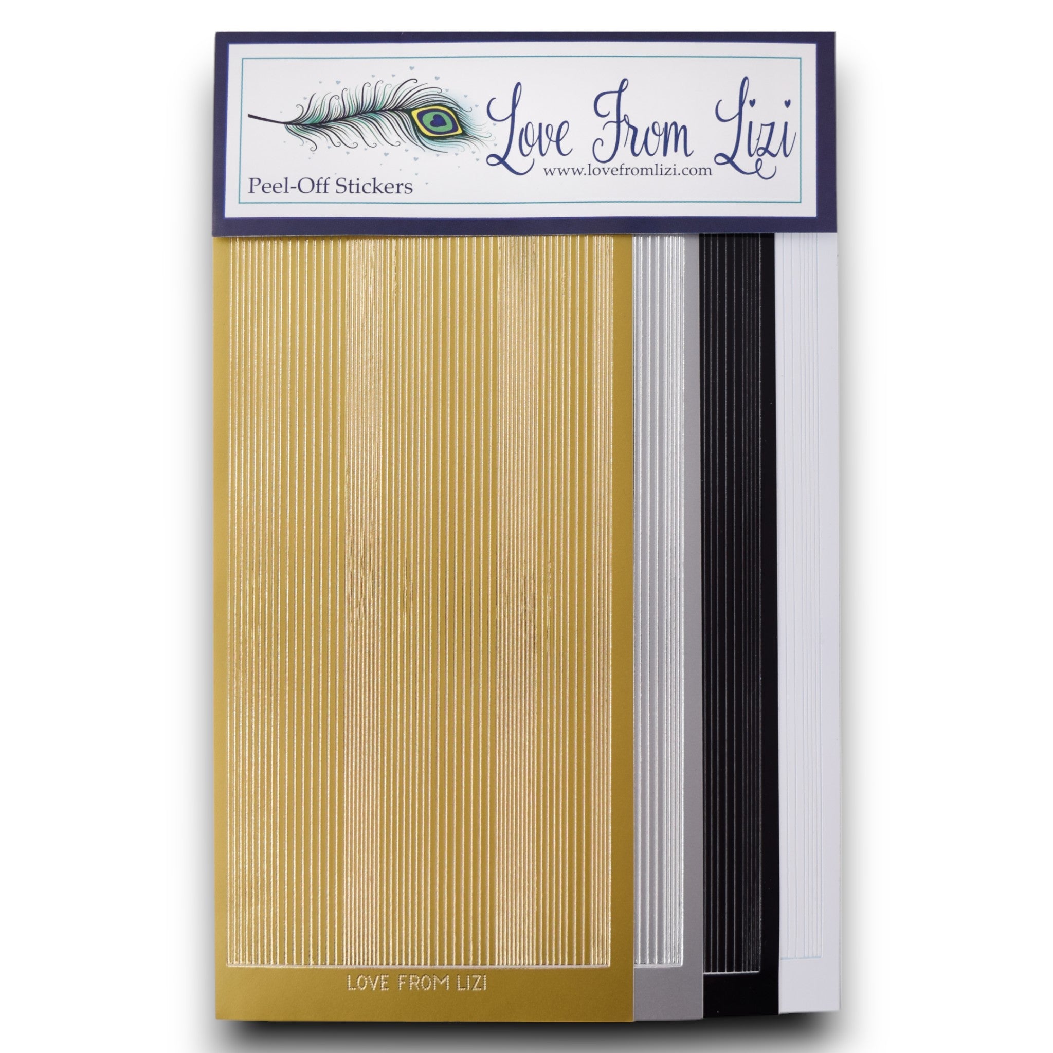 Pin Essentials - Pin Stripe Peel-Off 4 Pack