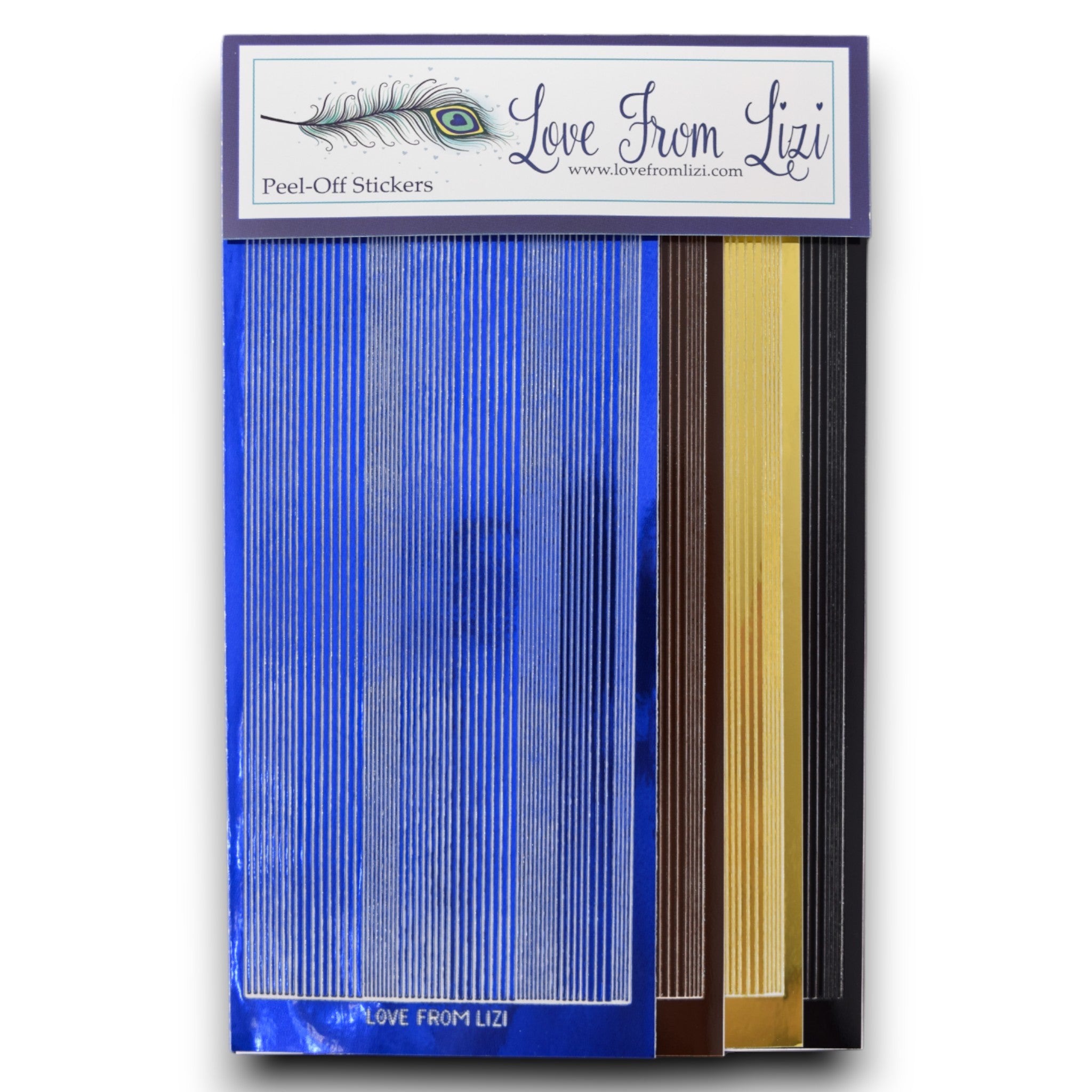 Atta Girl - Pin Stripe Peel-Off 4 Pack