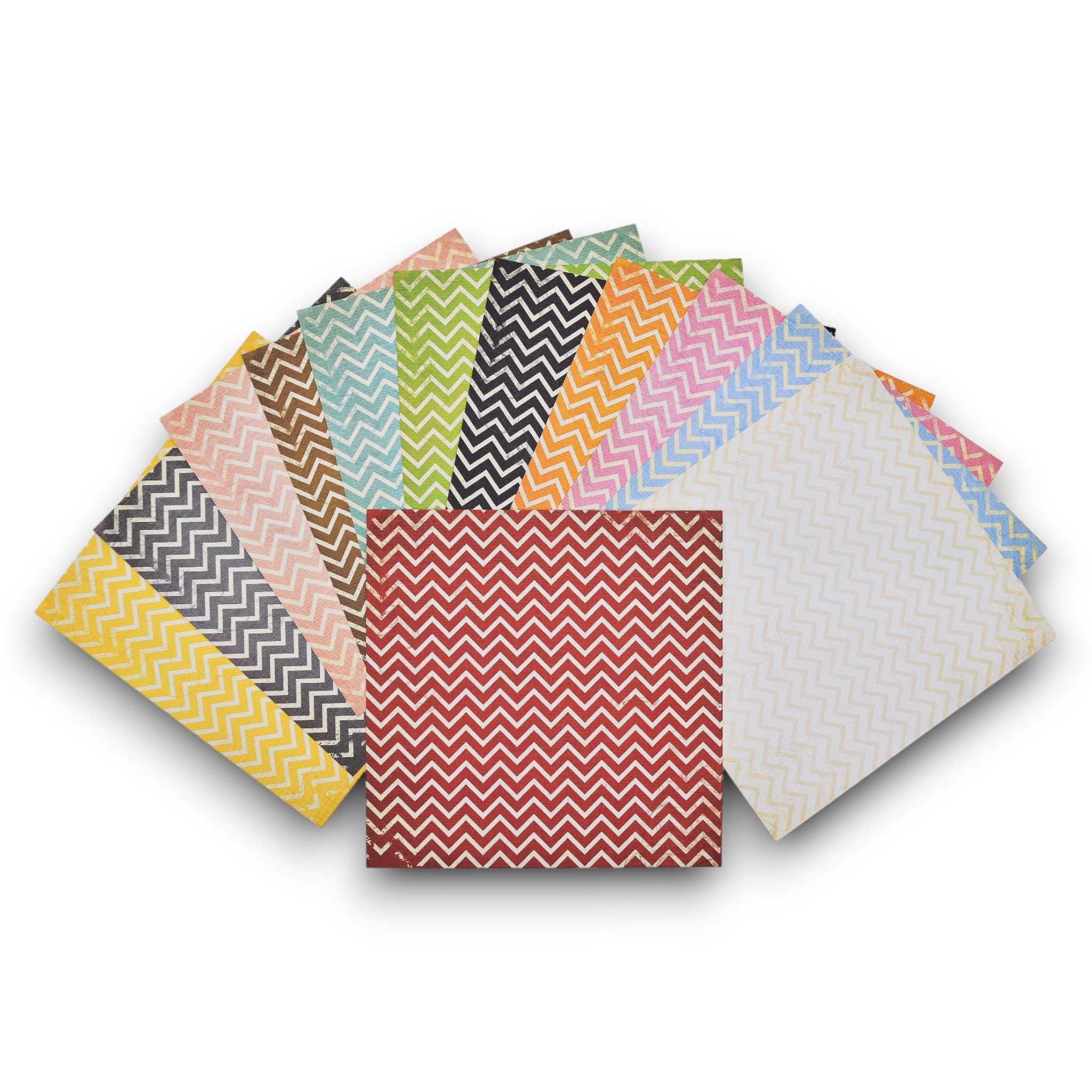 Chevron 6x6 Patterned Paper Pack