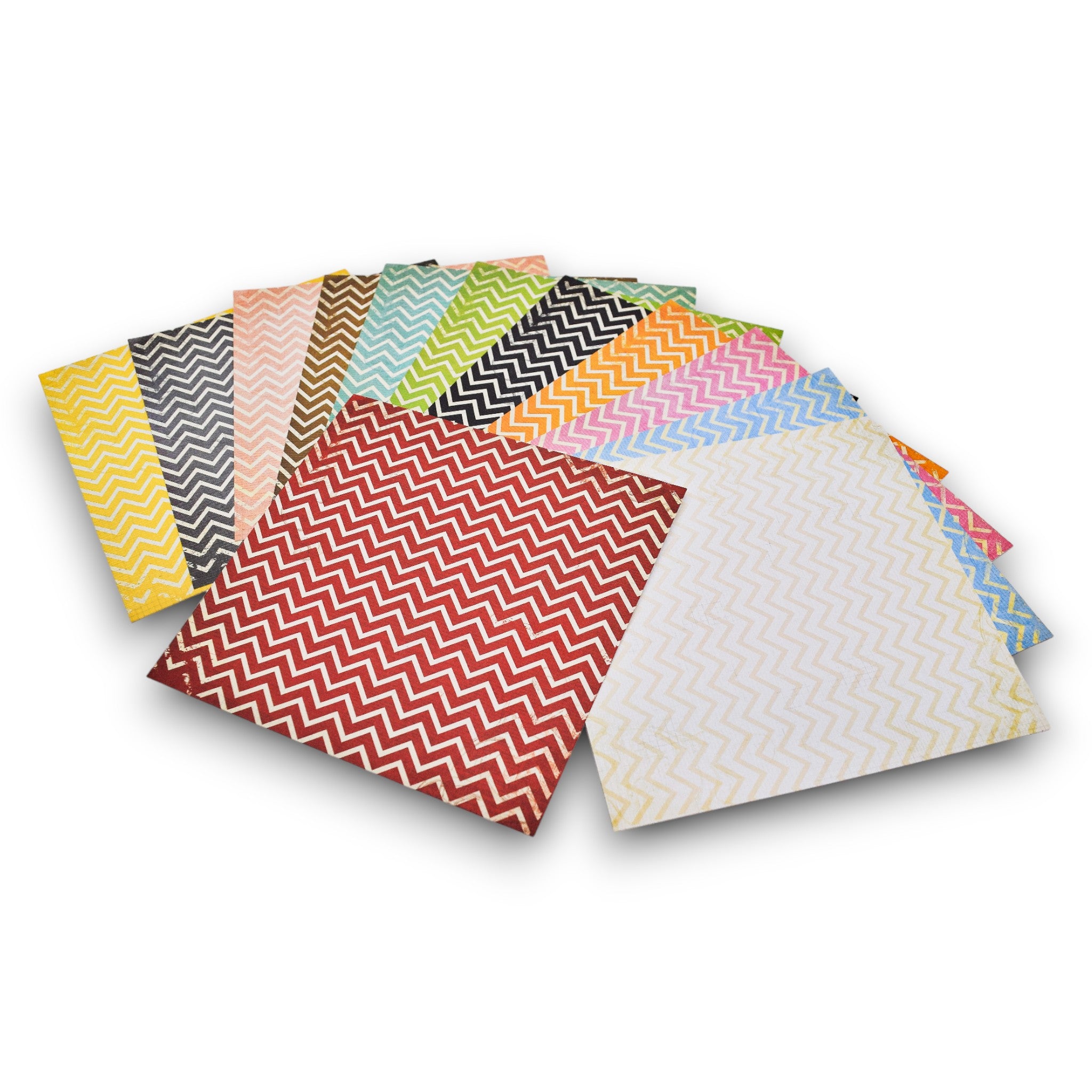 Chevron 6x6 Patterned Paper Pack