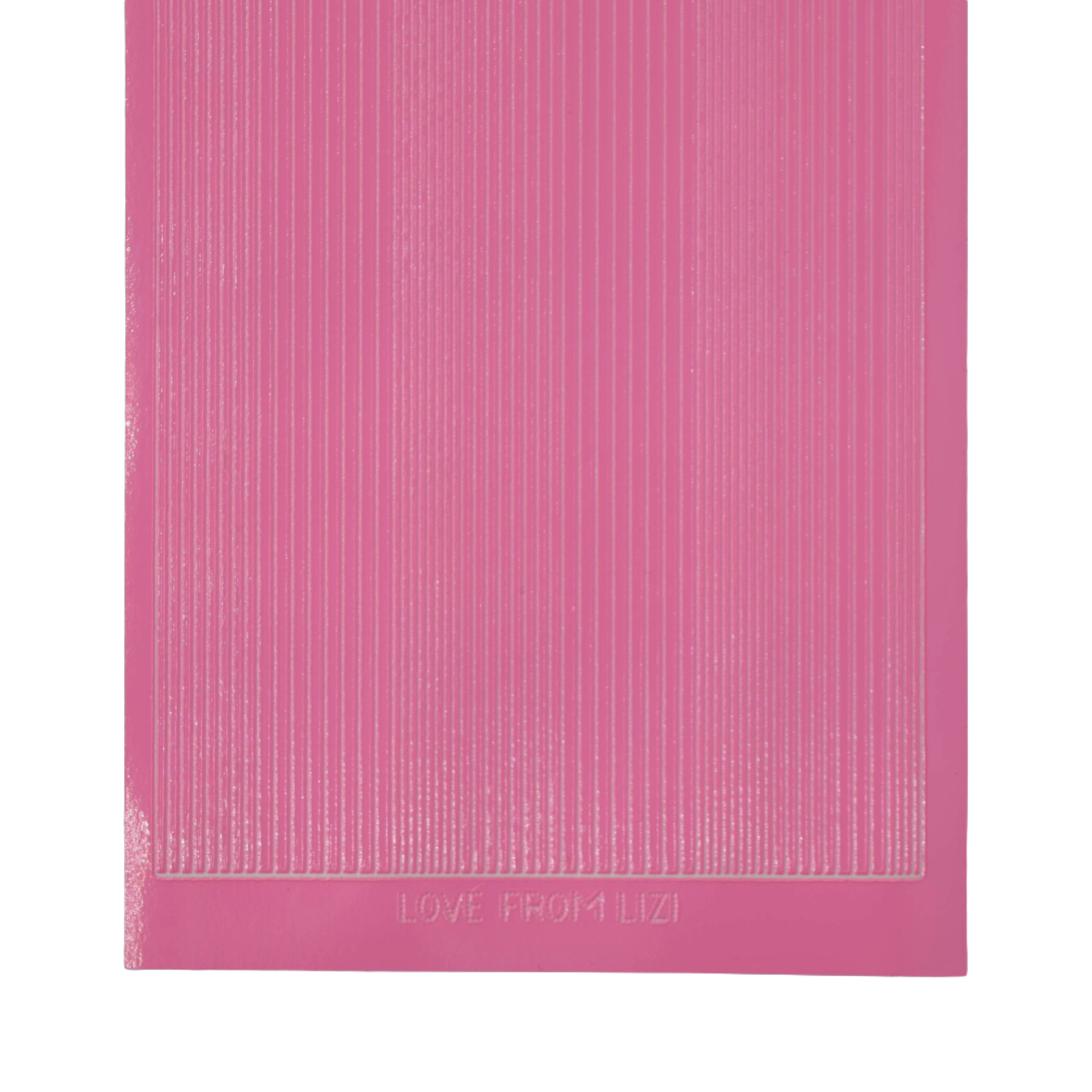 Pin Stripe Candy Pink Peel-Off Stickers