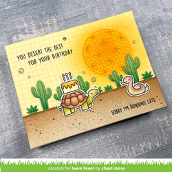 Critters in the desert Stamps