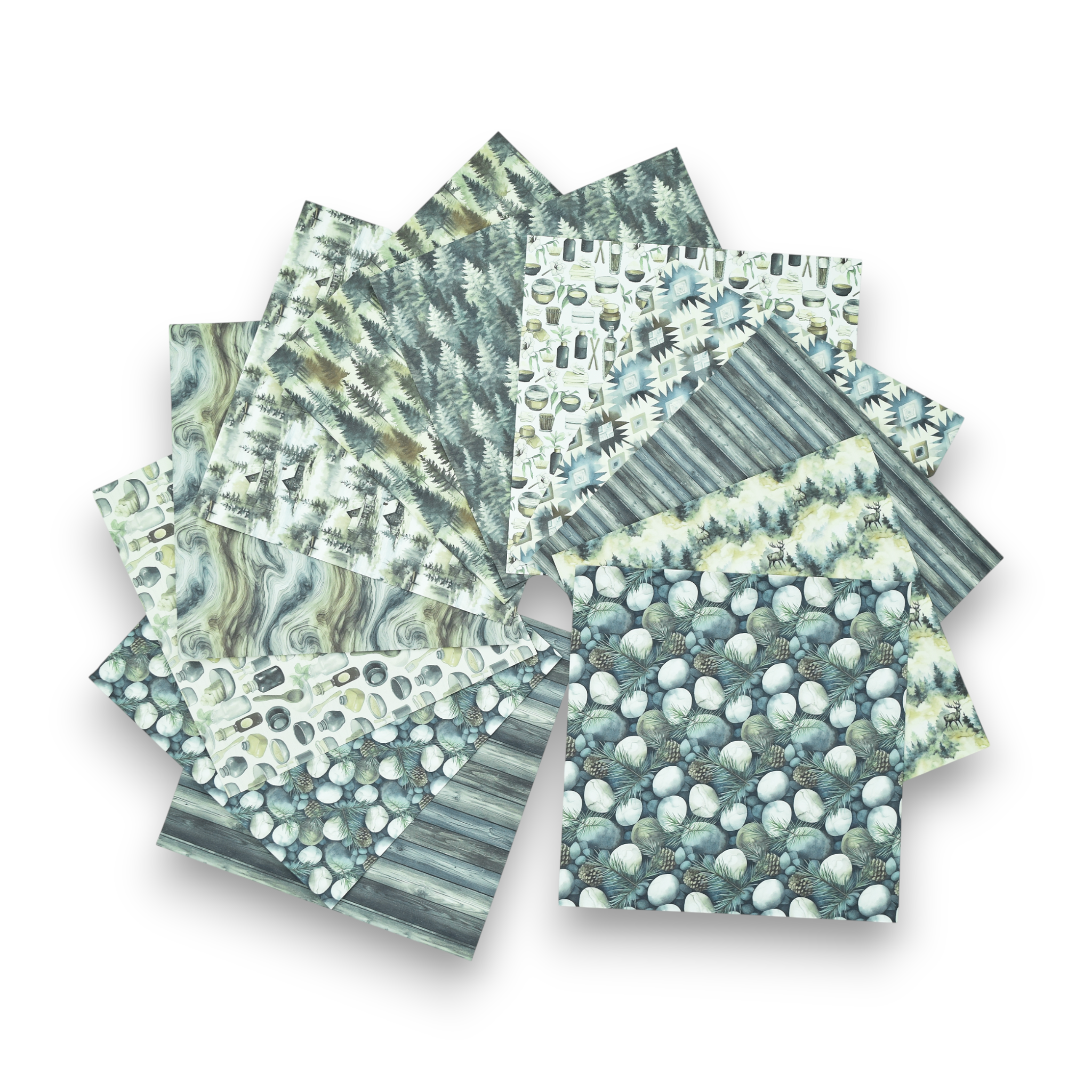 Winter Retreat - 6x6 Patterned Paper Pack