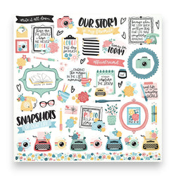 Love Notes - 12x12 Sticker Sheet