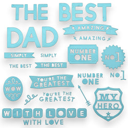Best Dad - Steel Cutting Die Set