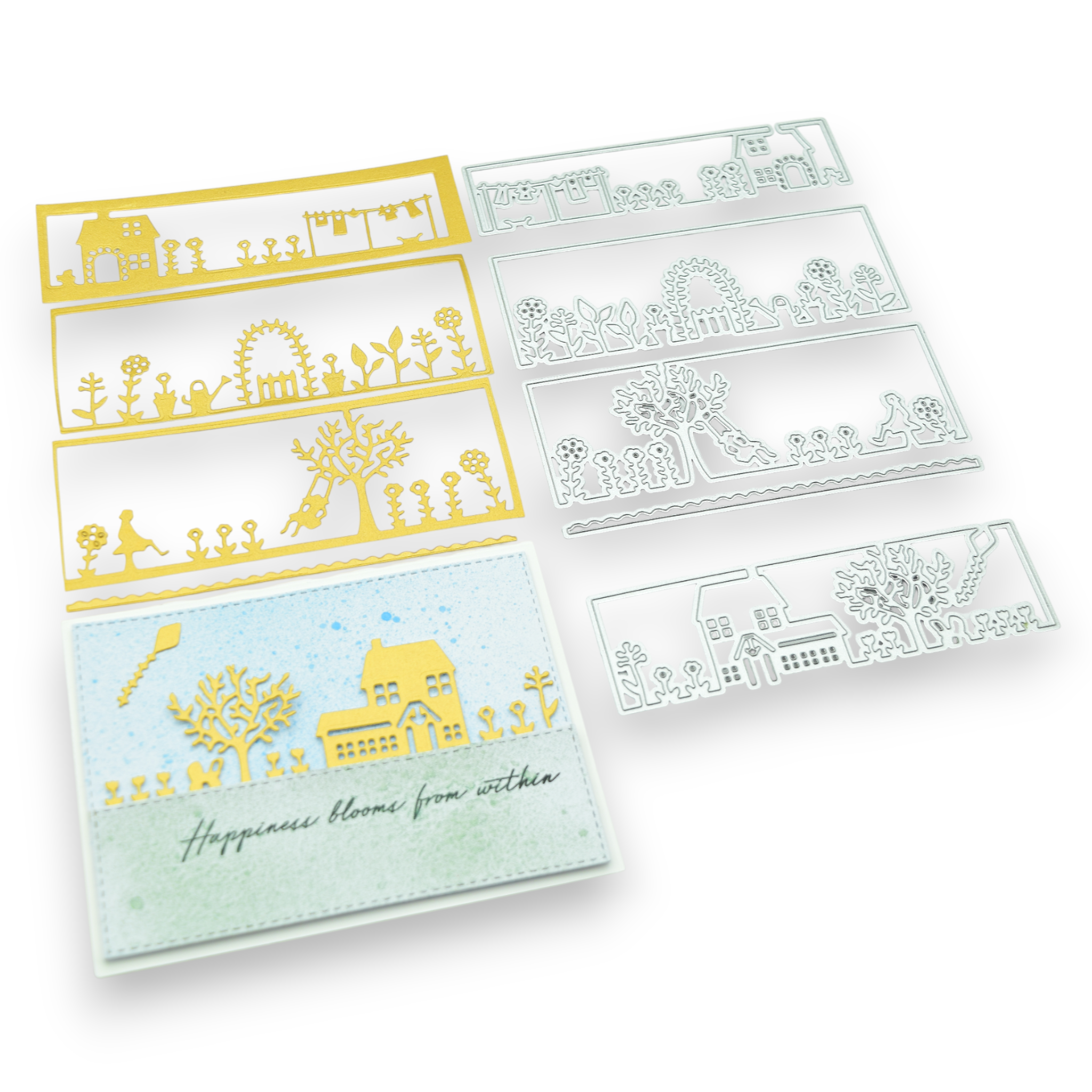 Happy Home - Steel Cutting Die Set