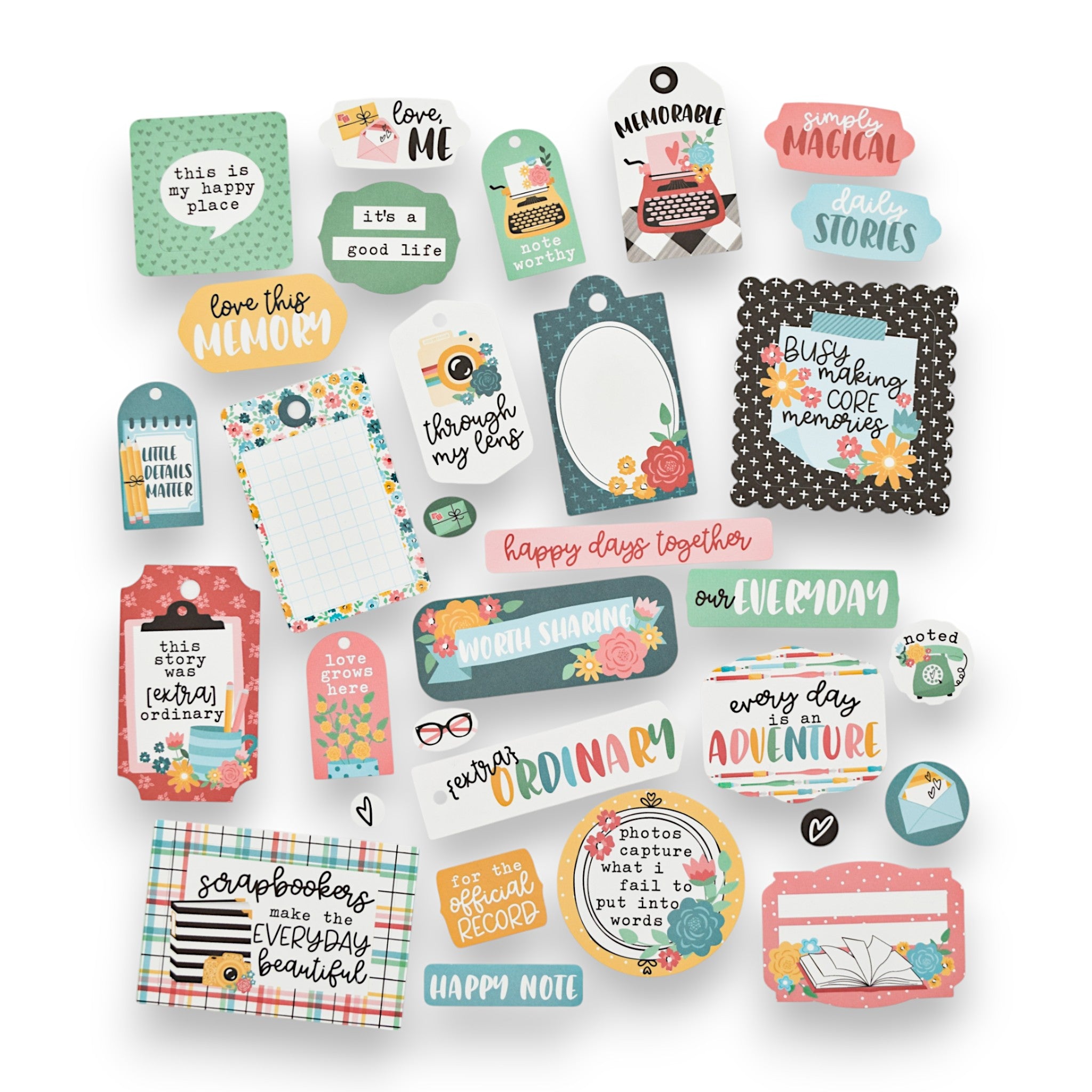 Love Notes Sentiment - Ephemera Pack