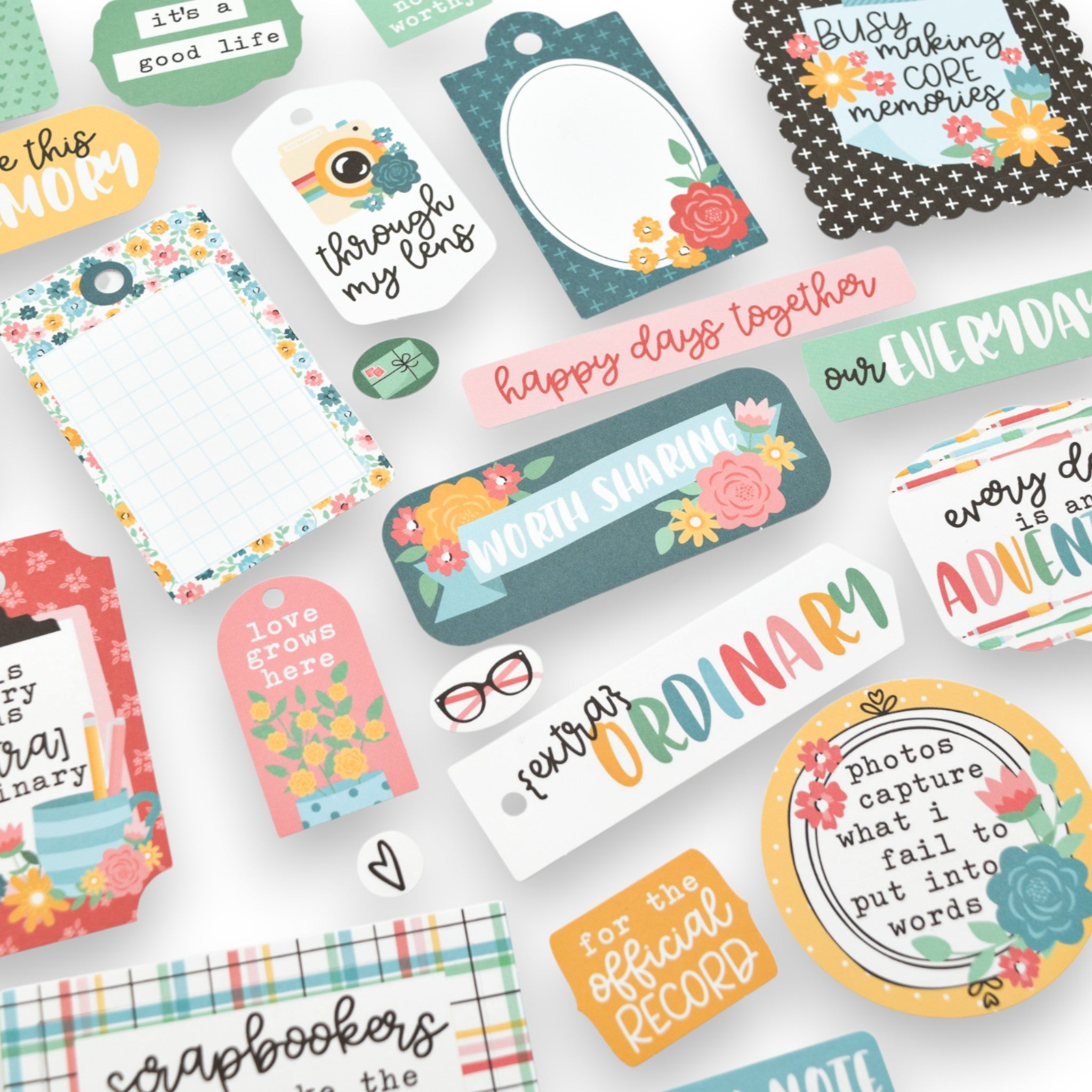 Love Notes Sentiment - Ephemera Pack