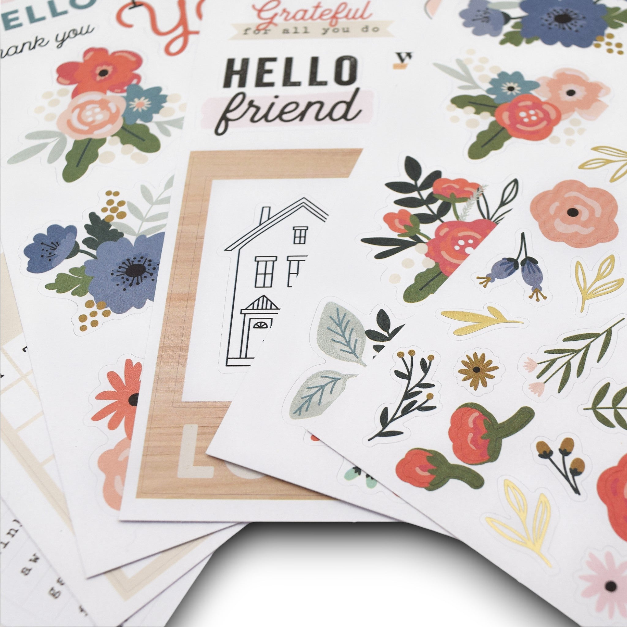 Fall Friends - Sticker Pages