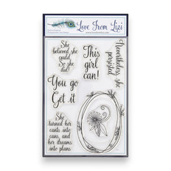 She Did It - Stamp Set