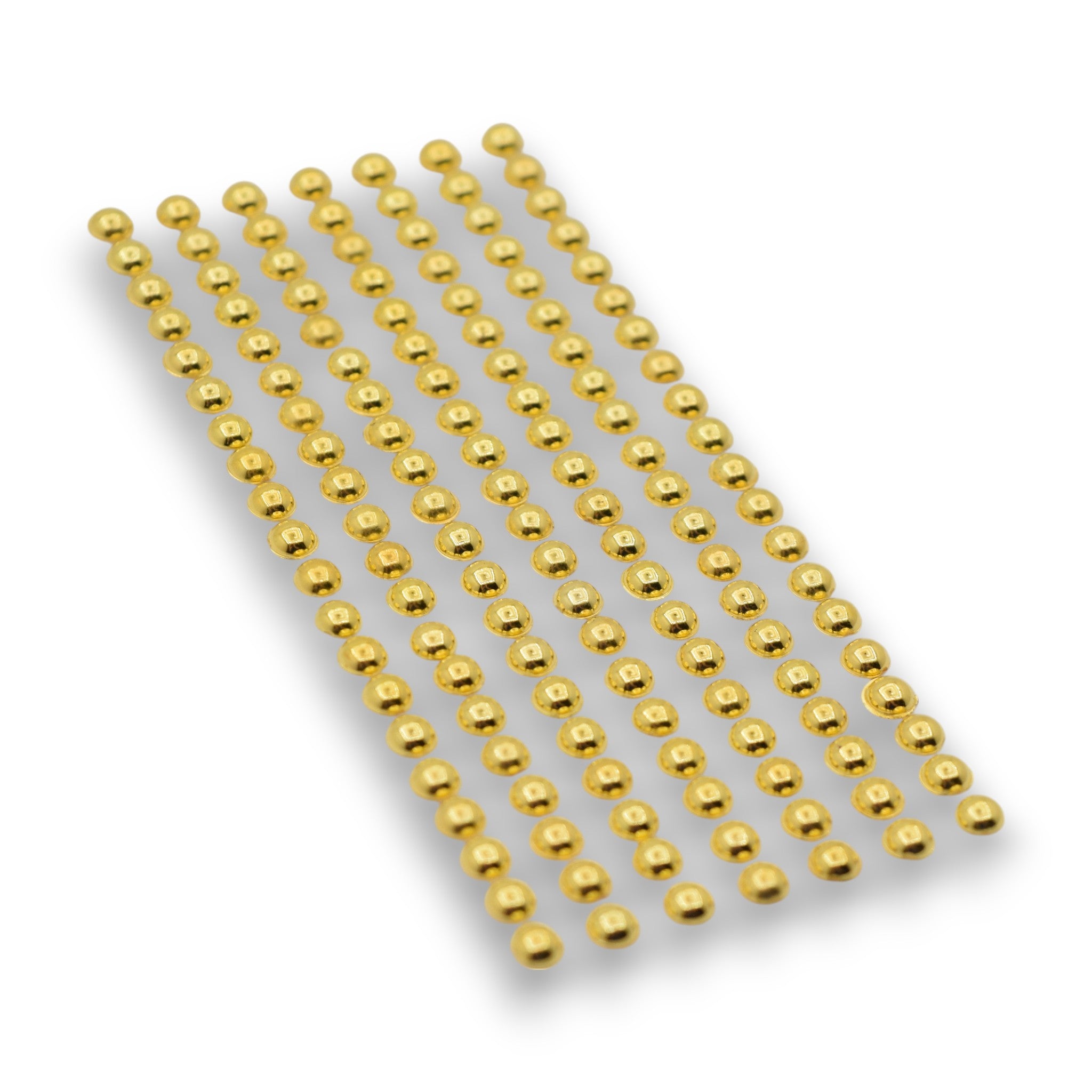 Gold Dome Strips 4mm