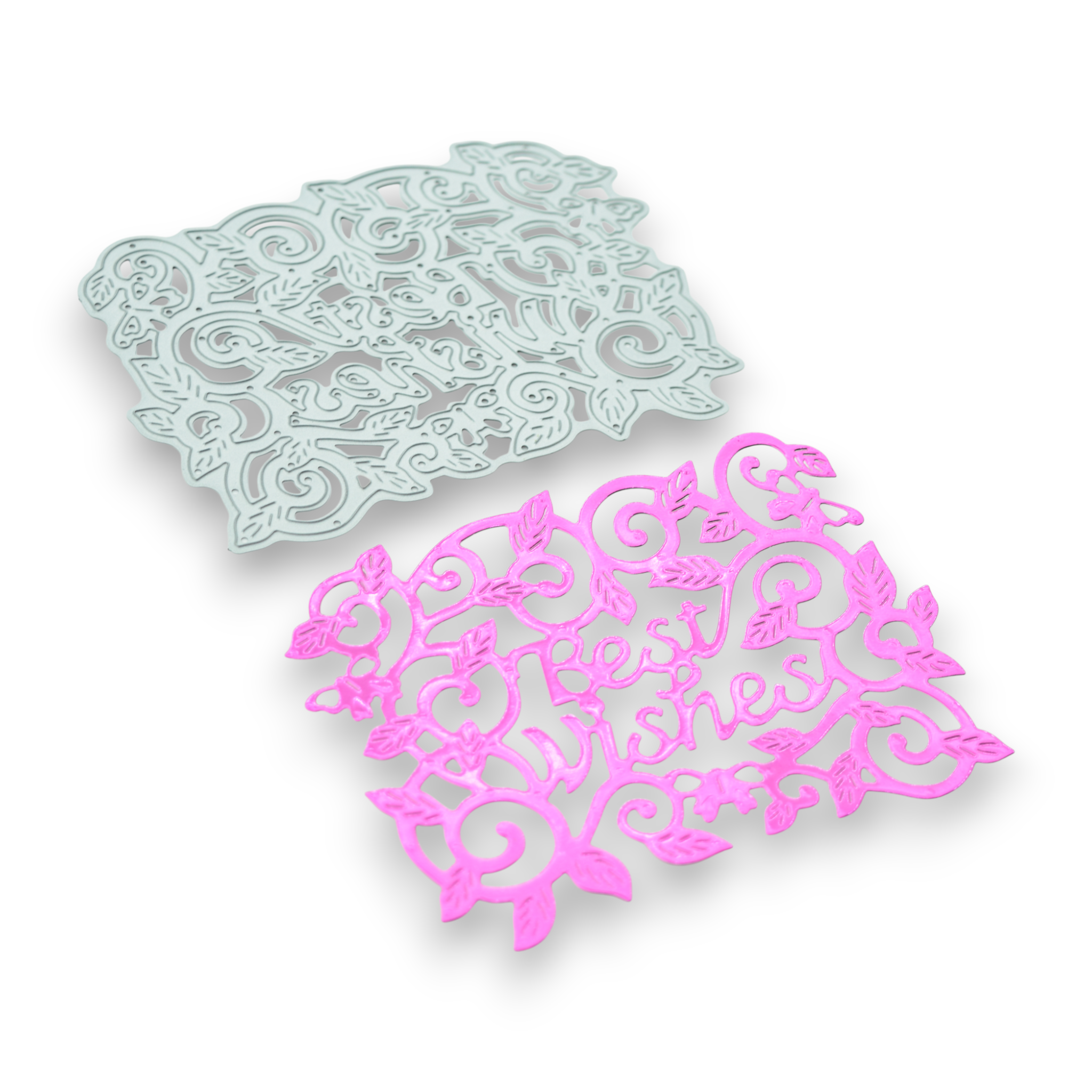 Best Wishes Pine Panel - Steel Cutting Die