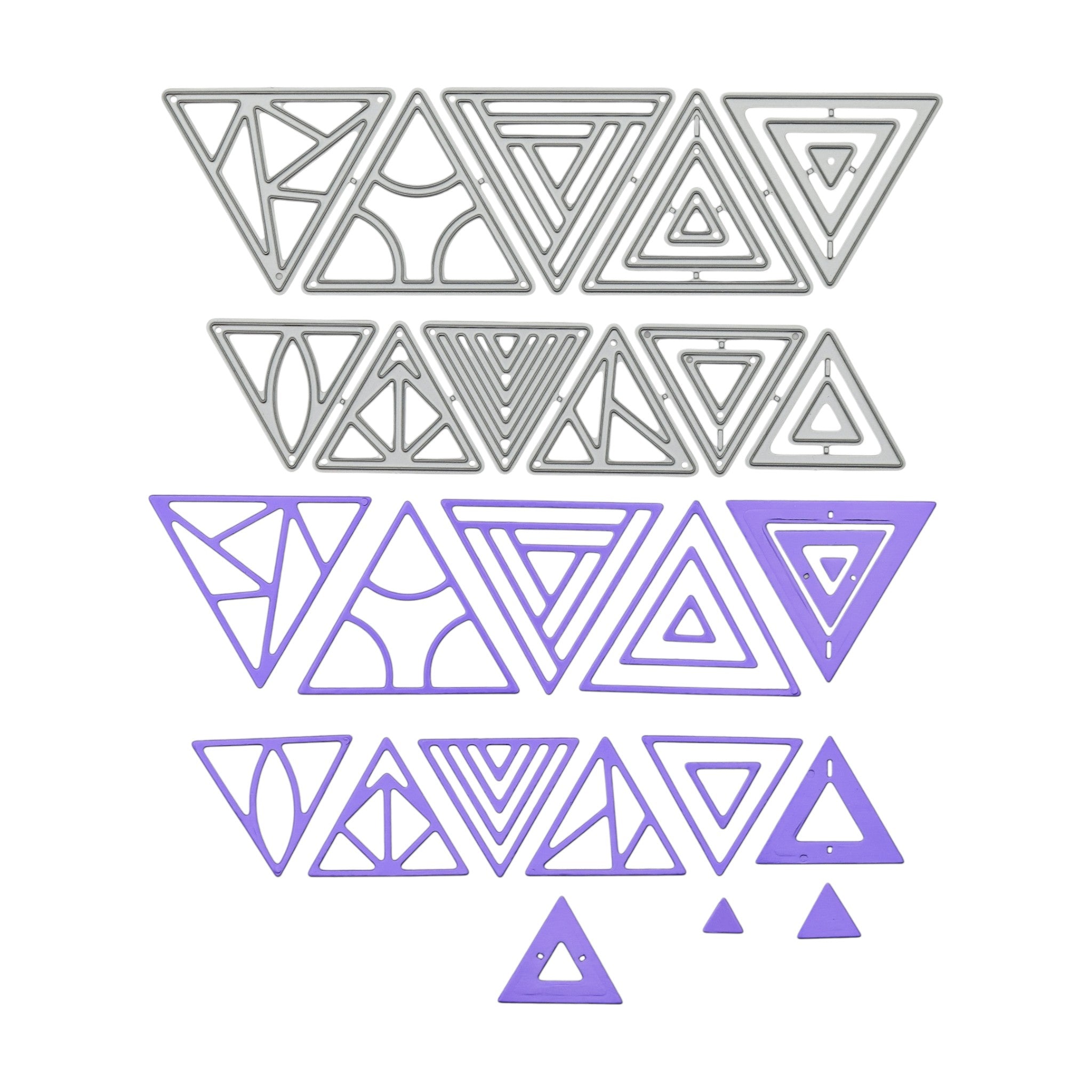 Geo Triangle - Steel Cutting Die Set