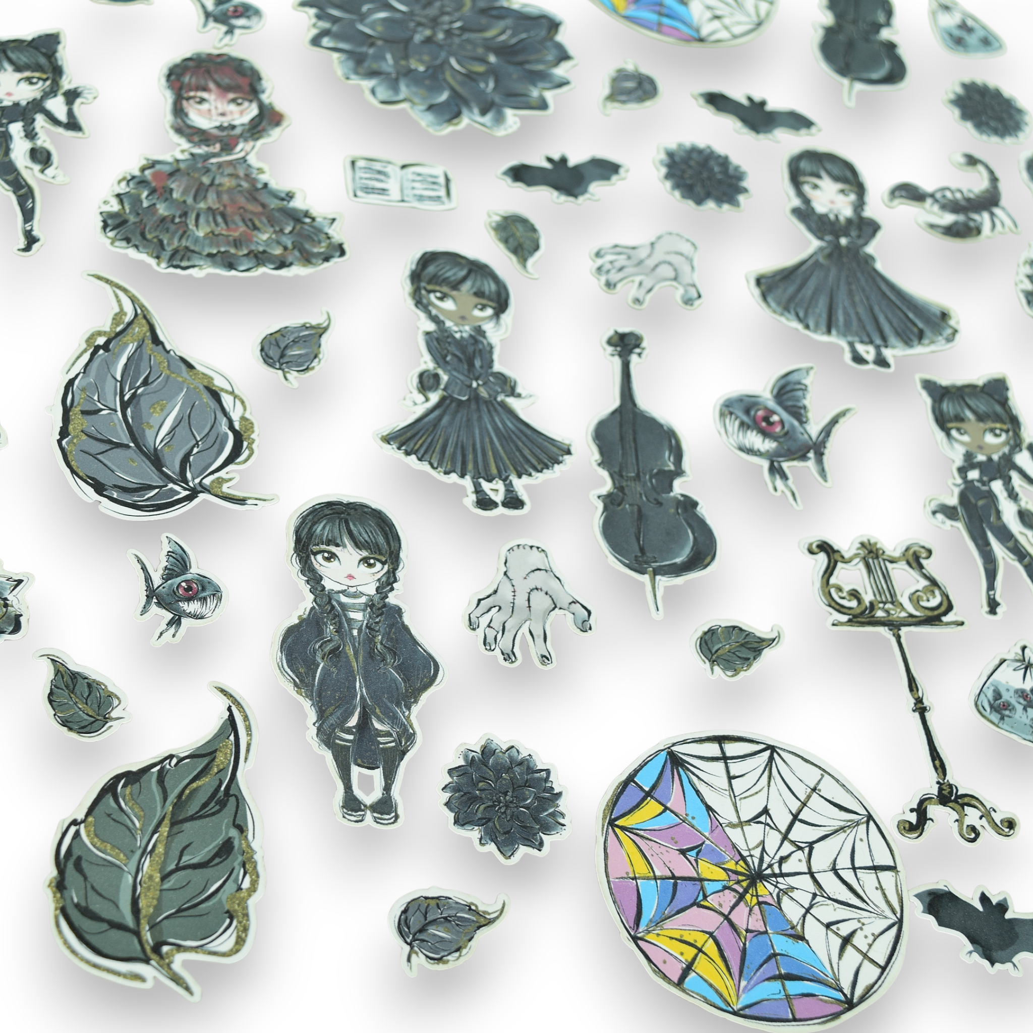 Full Of Woe (Wednesday Addams) - Ephemera Pack