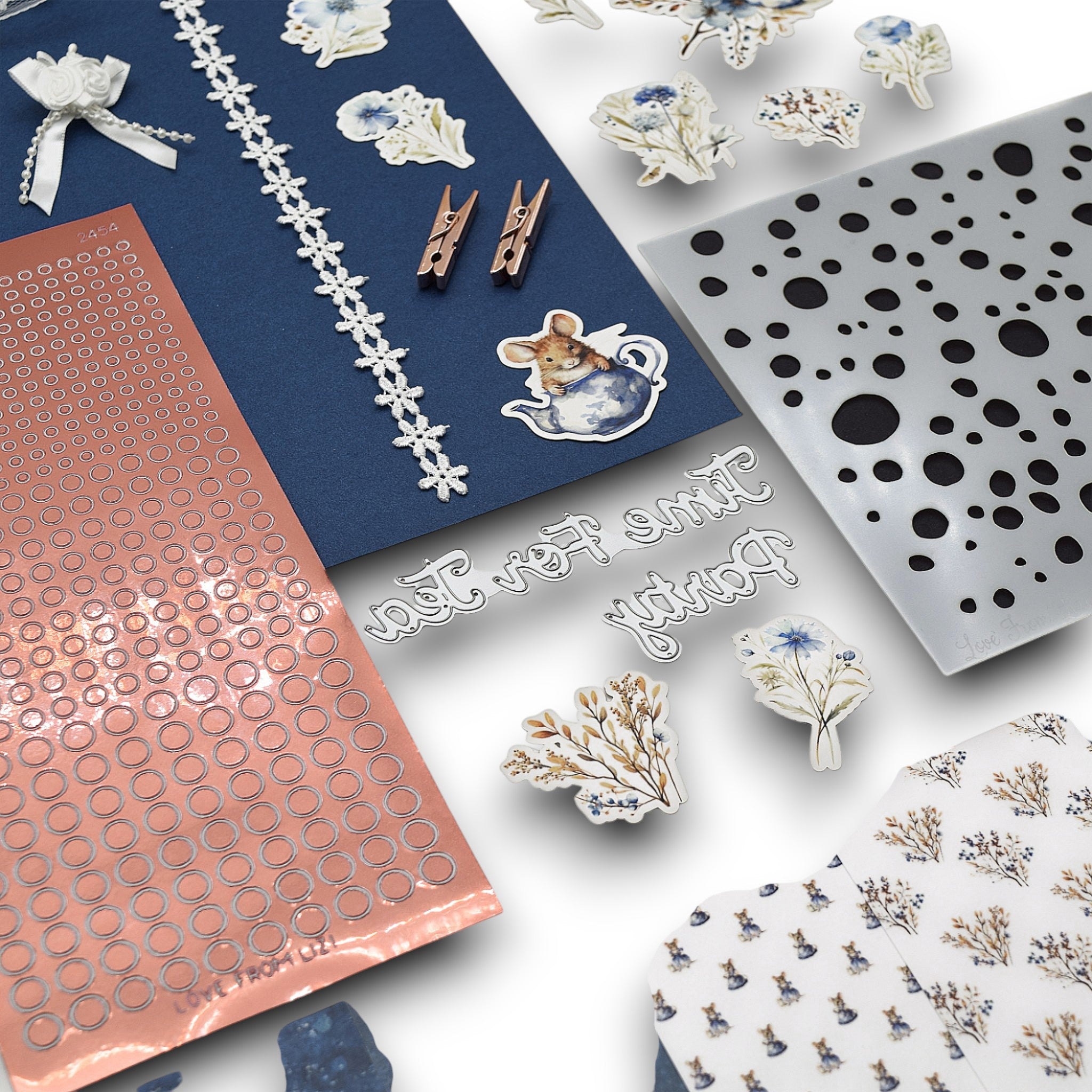 LFL February 25 Card Kit - Tea With Tilda