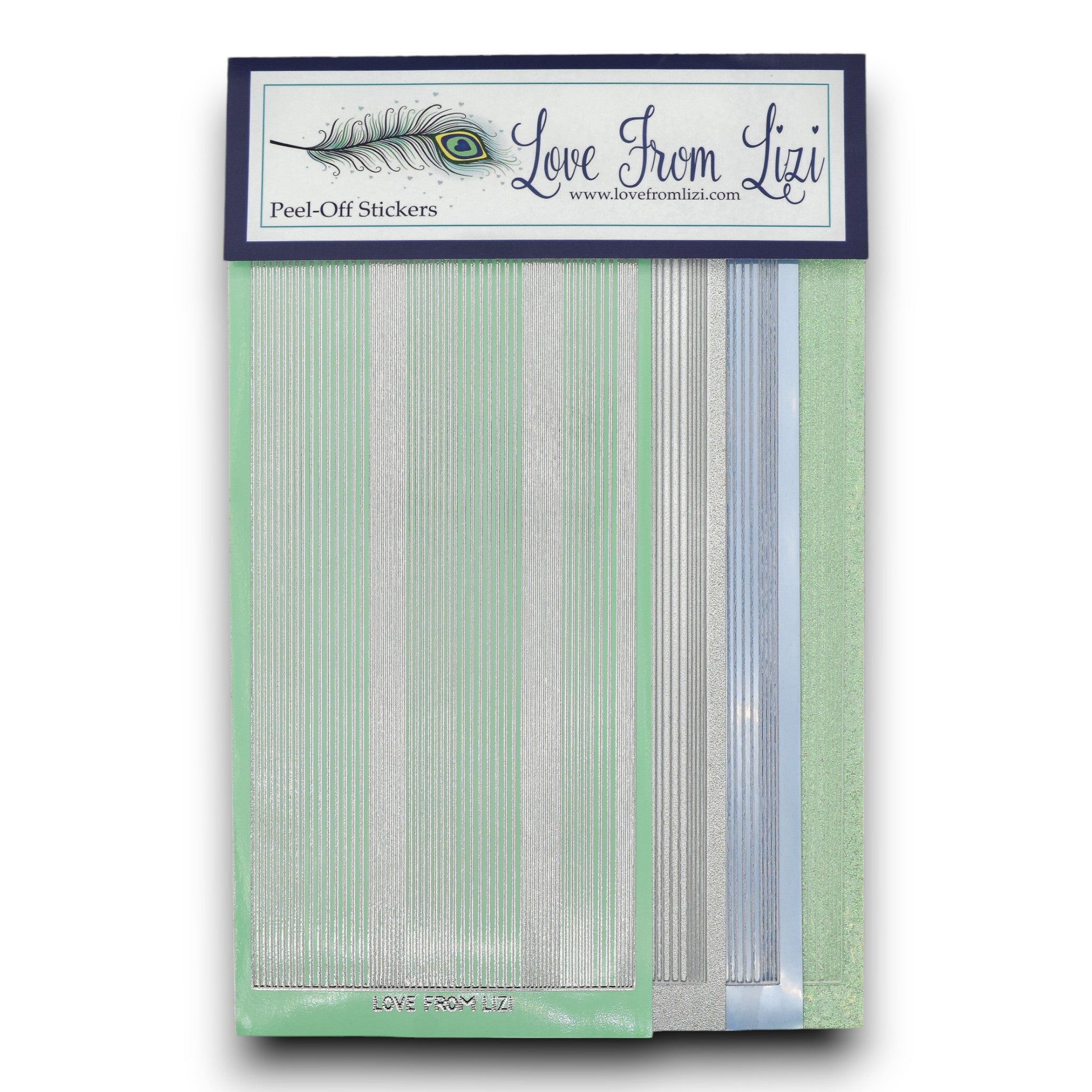 Winter Warmers - Pin Stripe Peel-Off 4 Pack