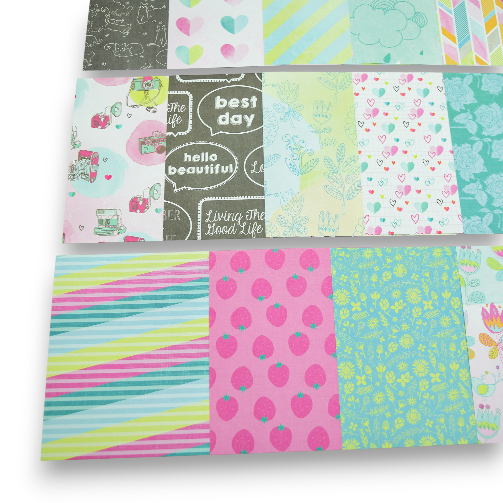 Boho Pastel - 6x6 Patterned Paper Pack