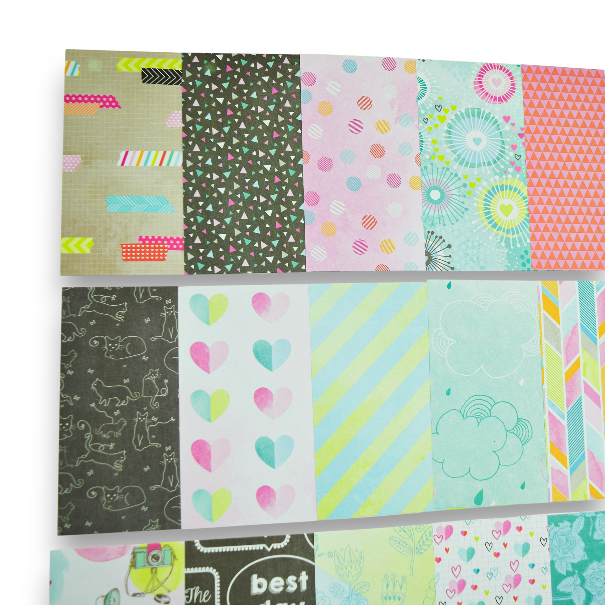 Boho Pastel - 6x6 Patterned Paper Pack