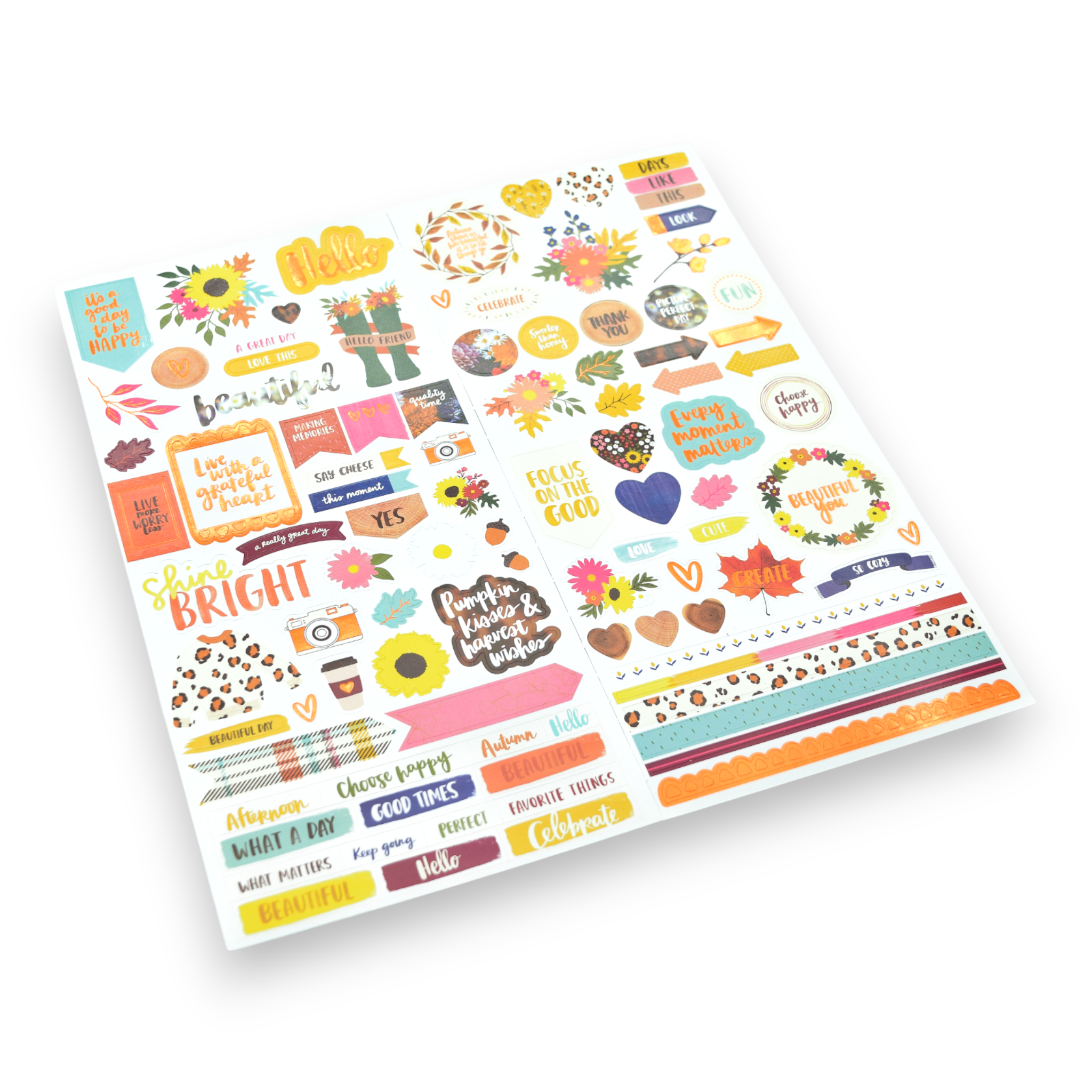 A Spot Of Autumn - 12x12 Sticker Sheet