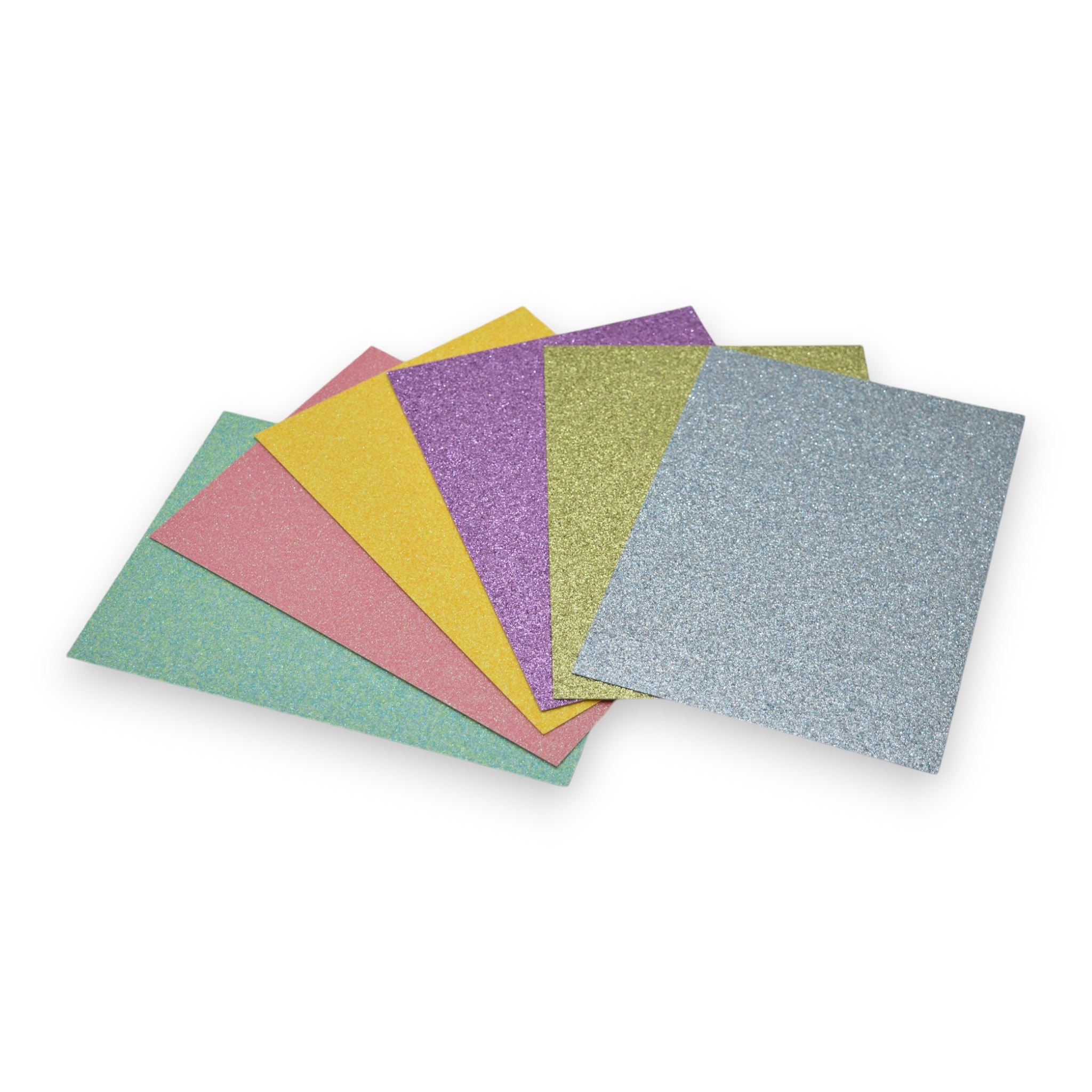 Pastel Glitter A5 - Specialty Cardstock Bundle