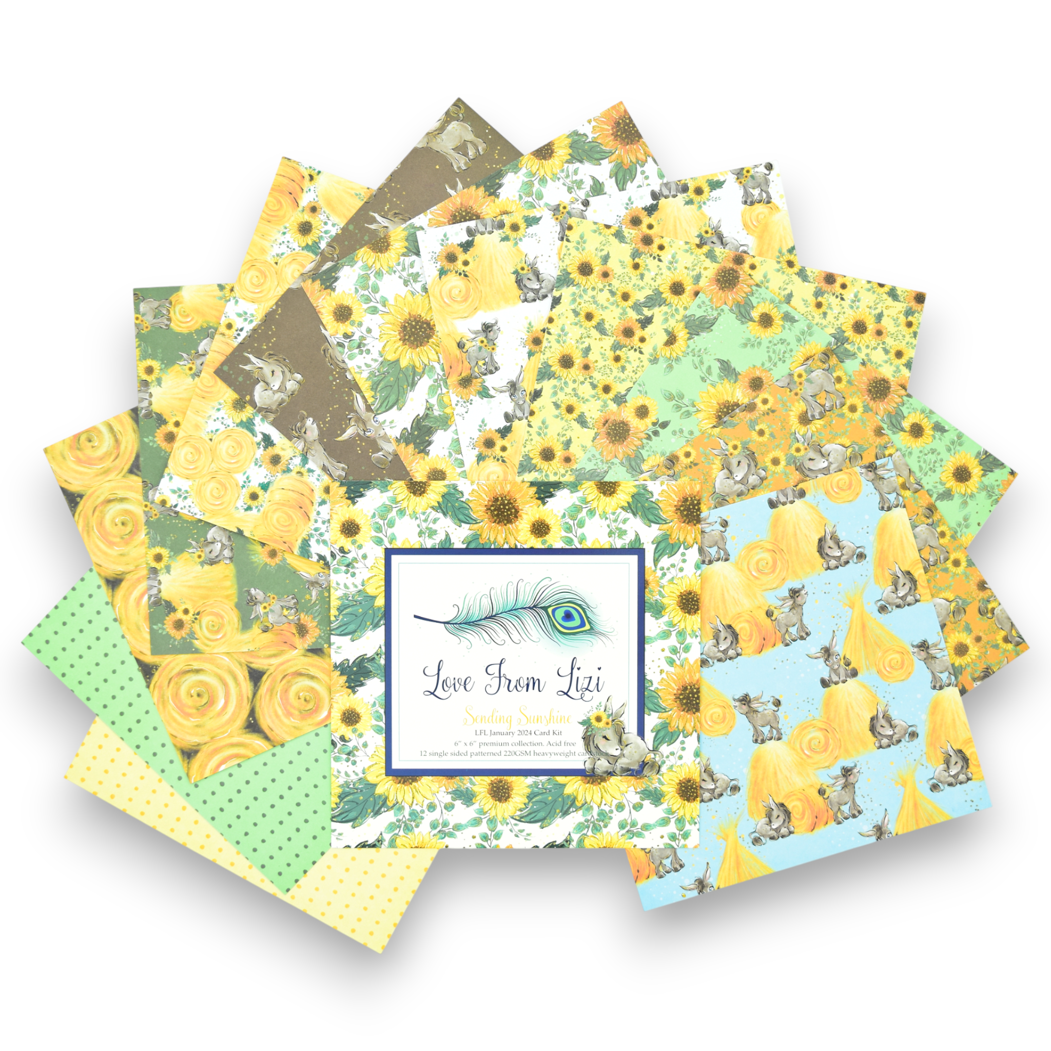 Sending Sunshine - 6x6 Patterned Paper Pack