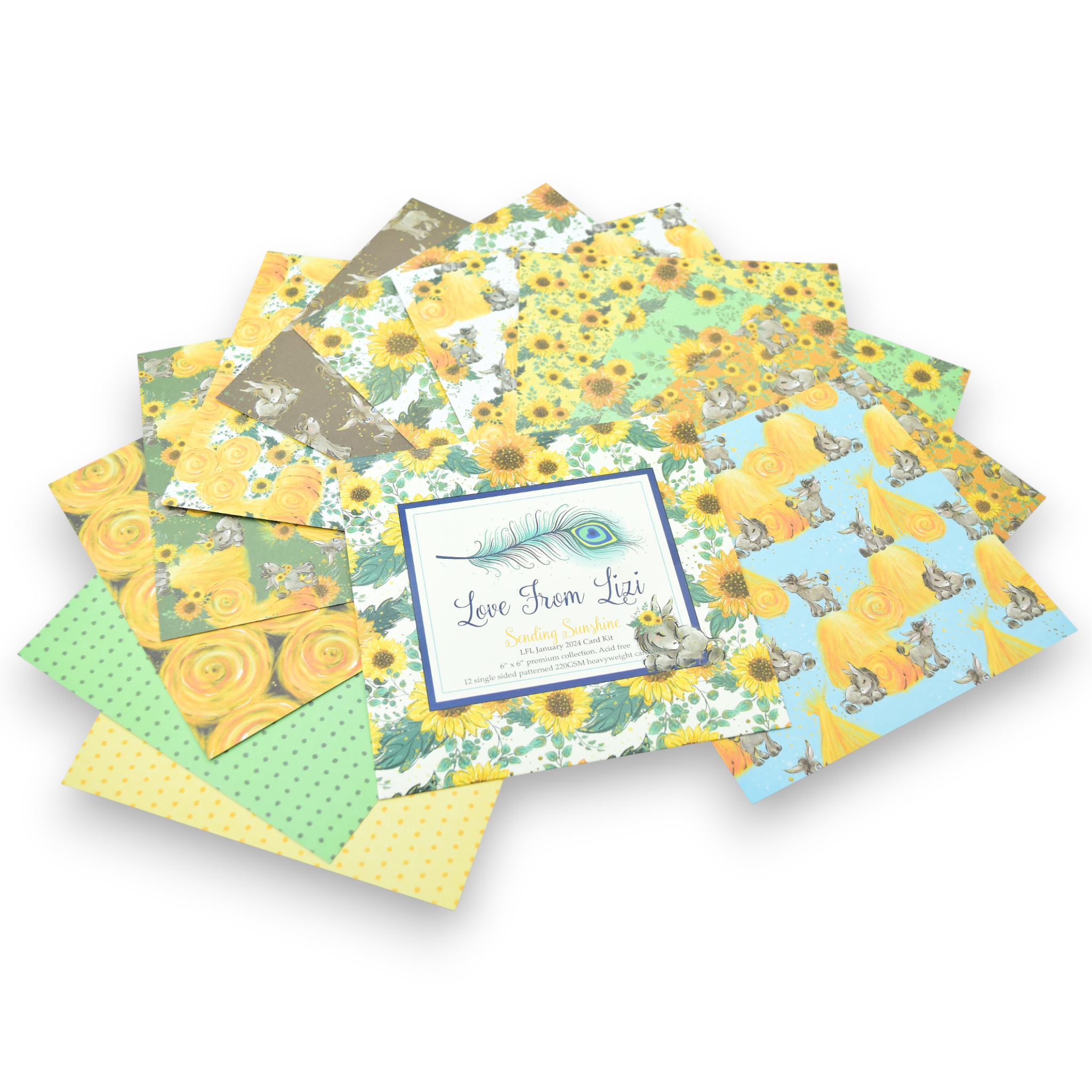 Sending Sunshine - 6x6 Patterned Paper Pack