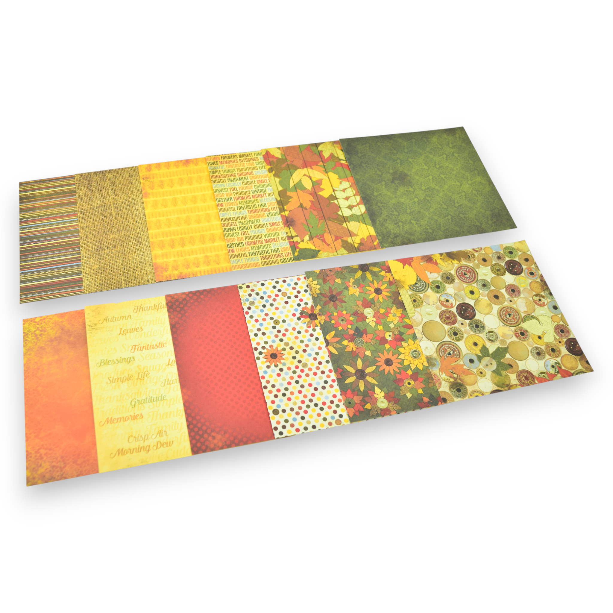 Happy Harvest - 6x6 Patterned Paper Pack