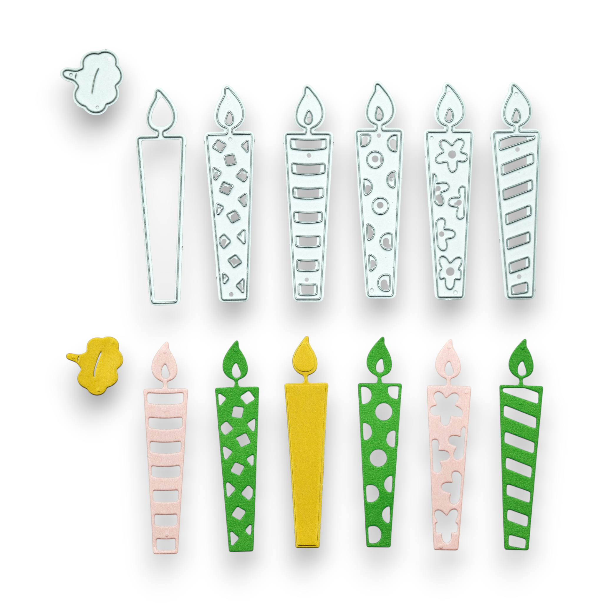 Candle - Steel Cutting Die Set