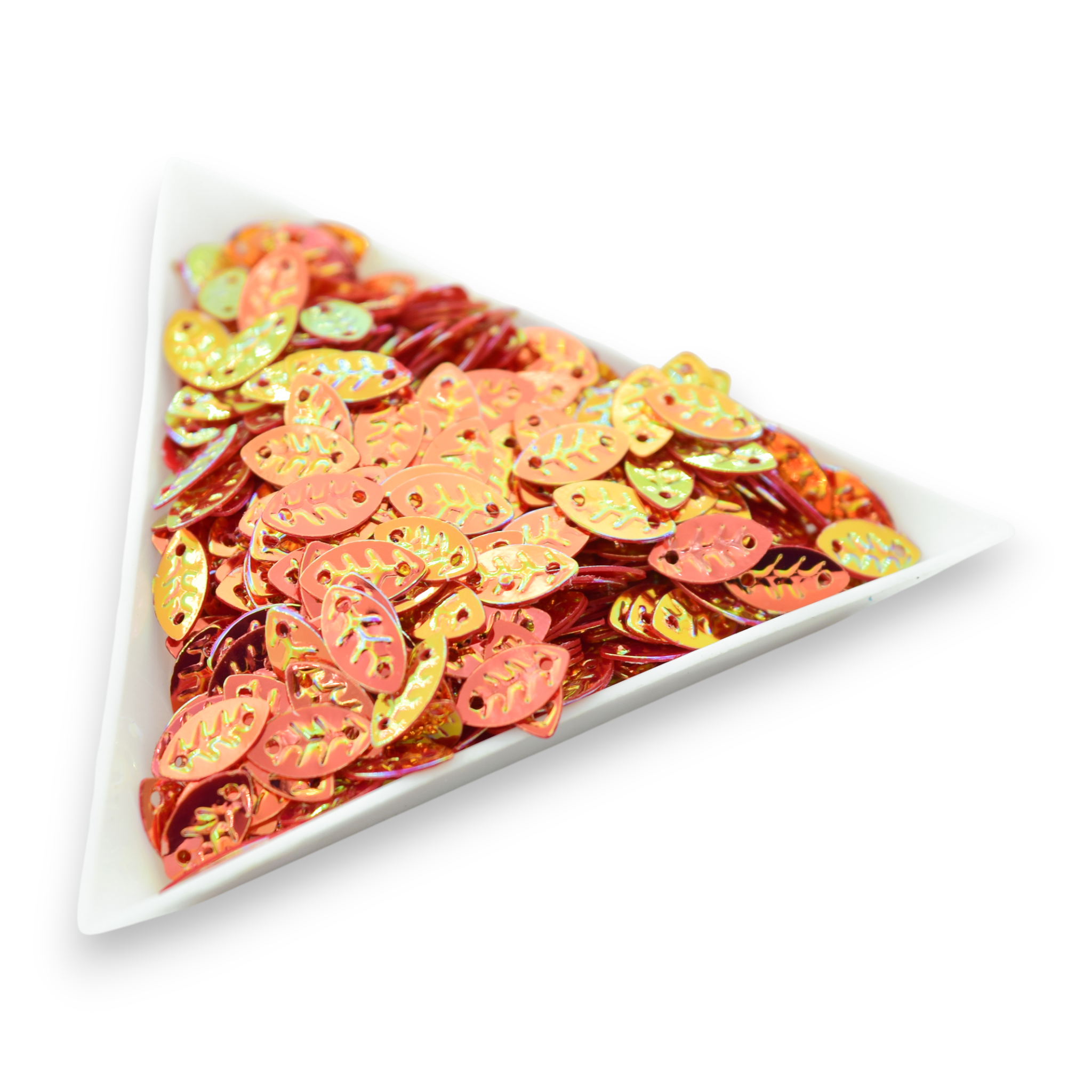 Red Leaves - Sequin Mix