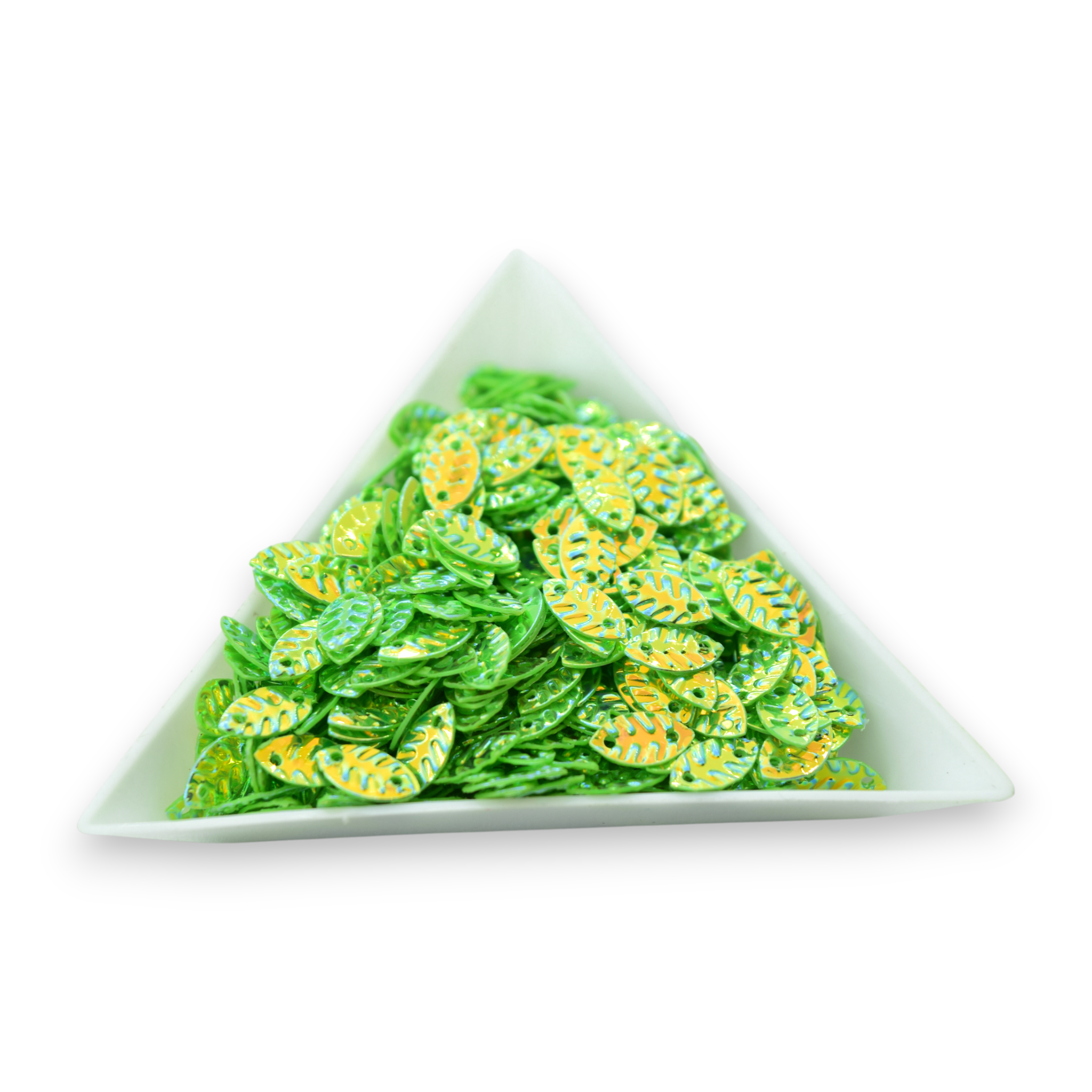 Green Leaves - Sequin Mix