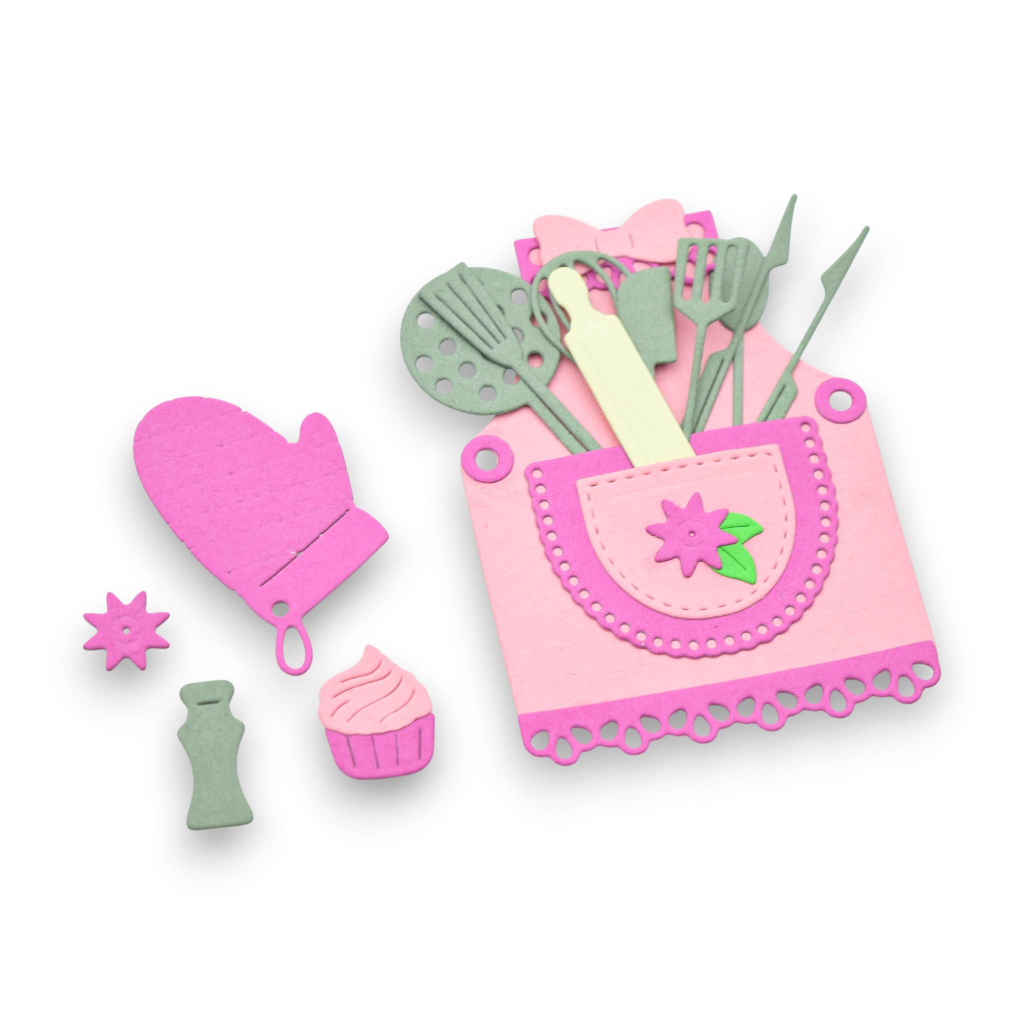 Baked With Love - Steel Cutting Die Set