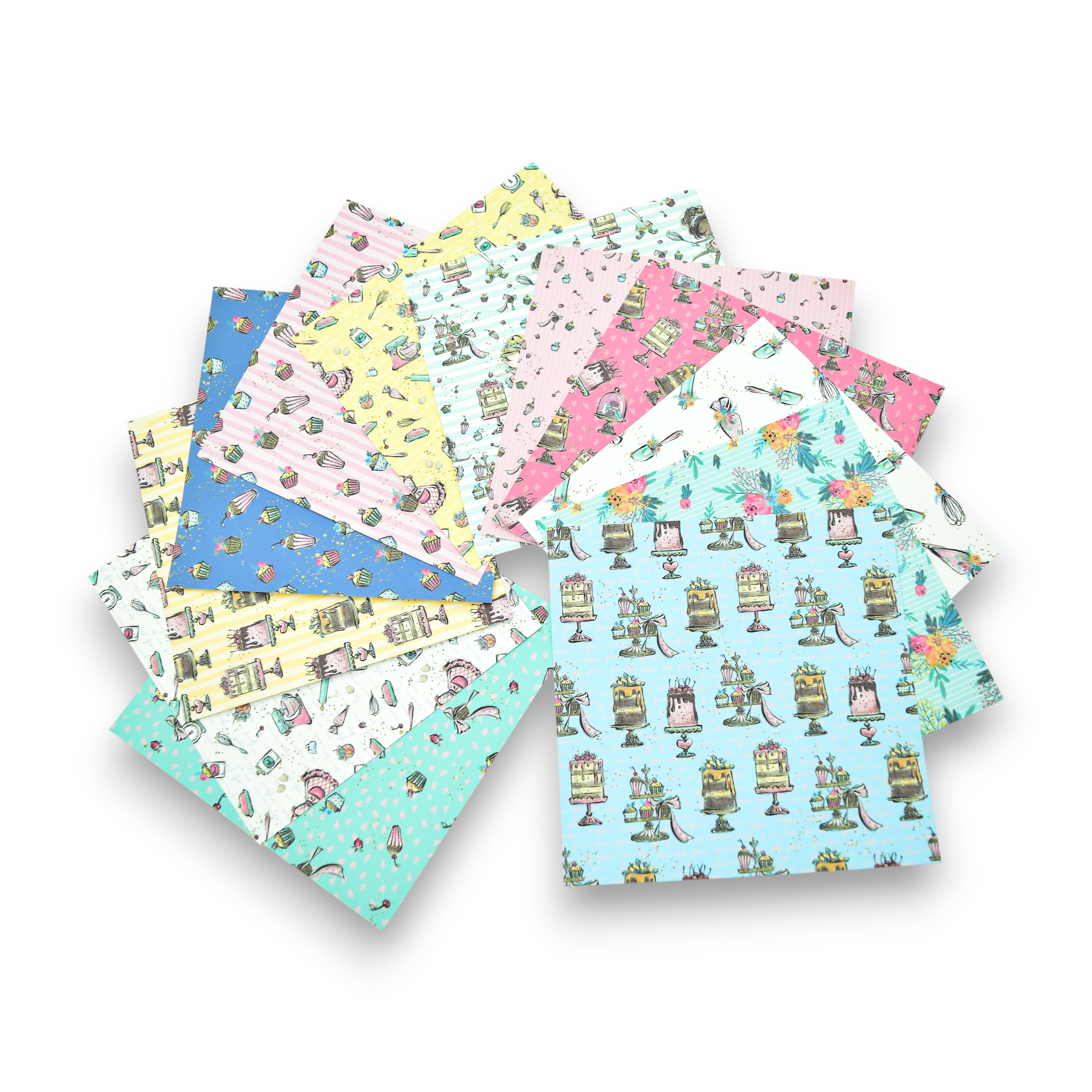 Baked With Love - 6x6 Patterned Paper Pack