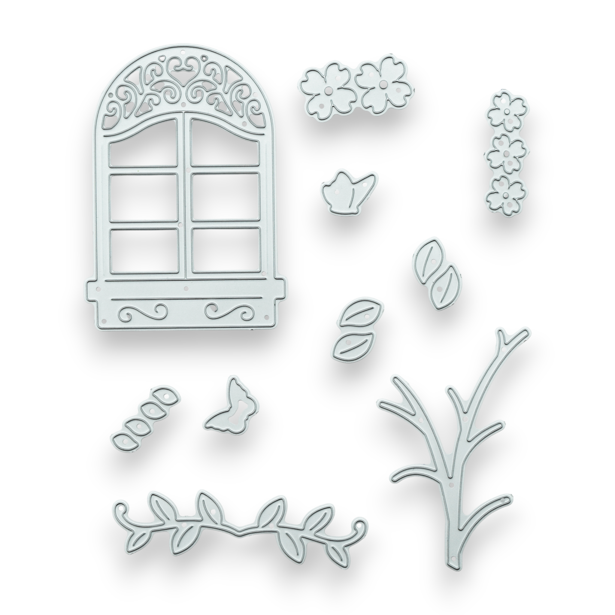 Garden Grace Window - Steel Cutting Die Set