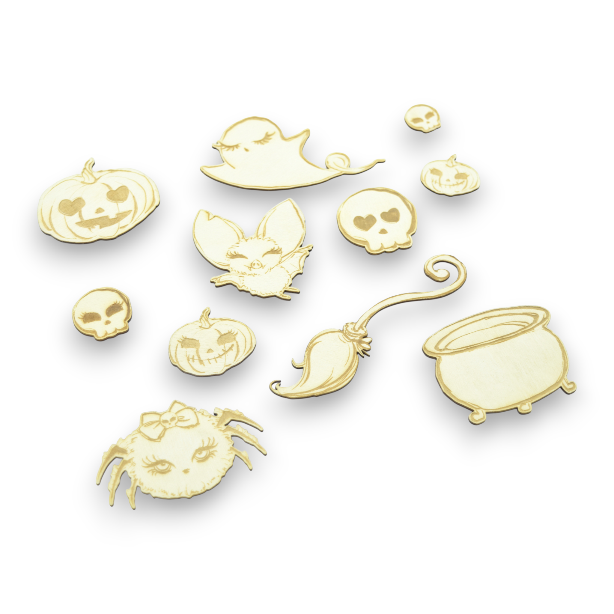 Too Cute To Spook - Wooden Pieces