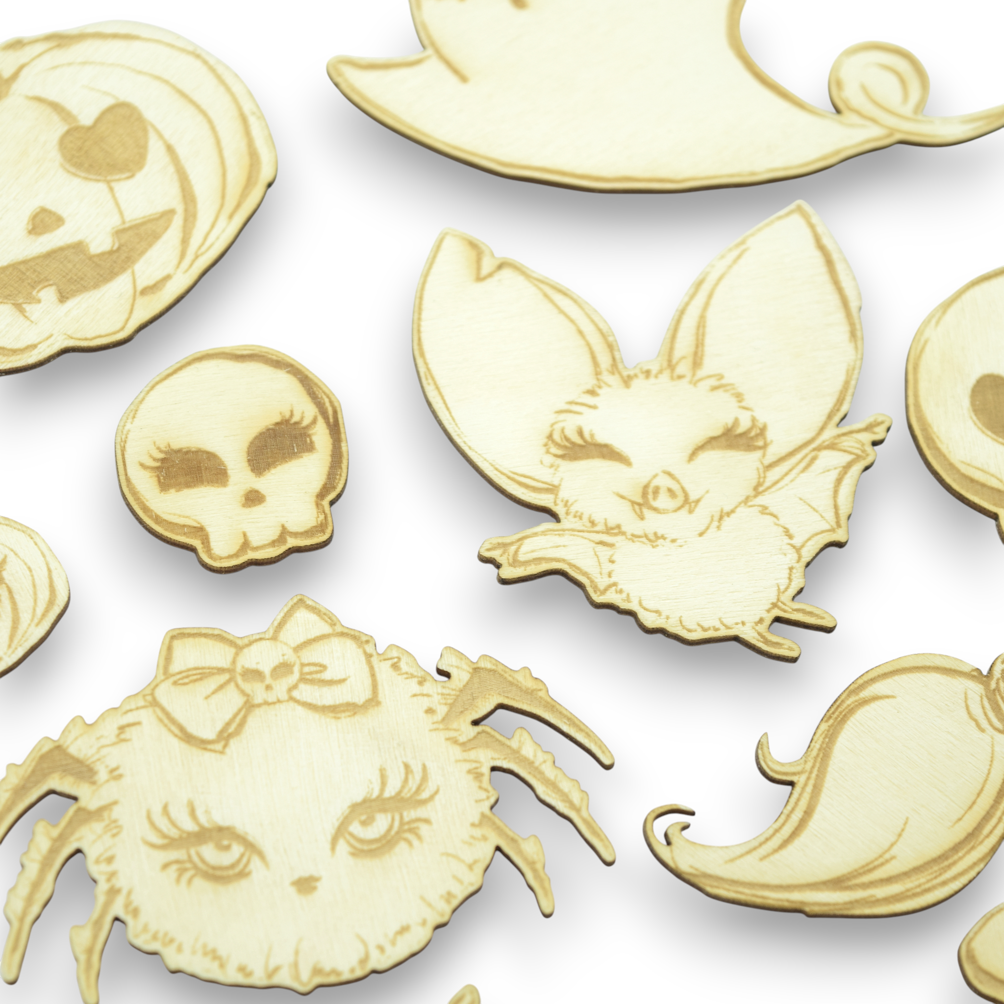 Too Cute To Spook - Wooden Pieces