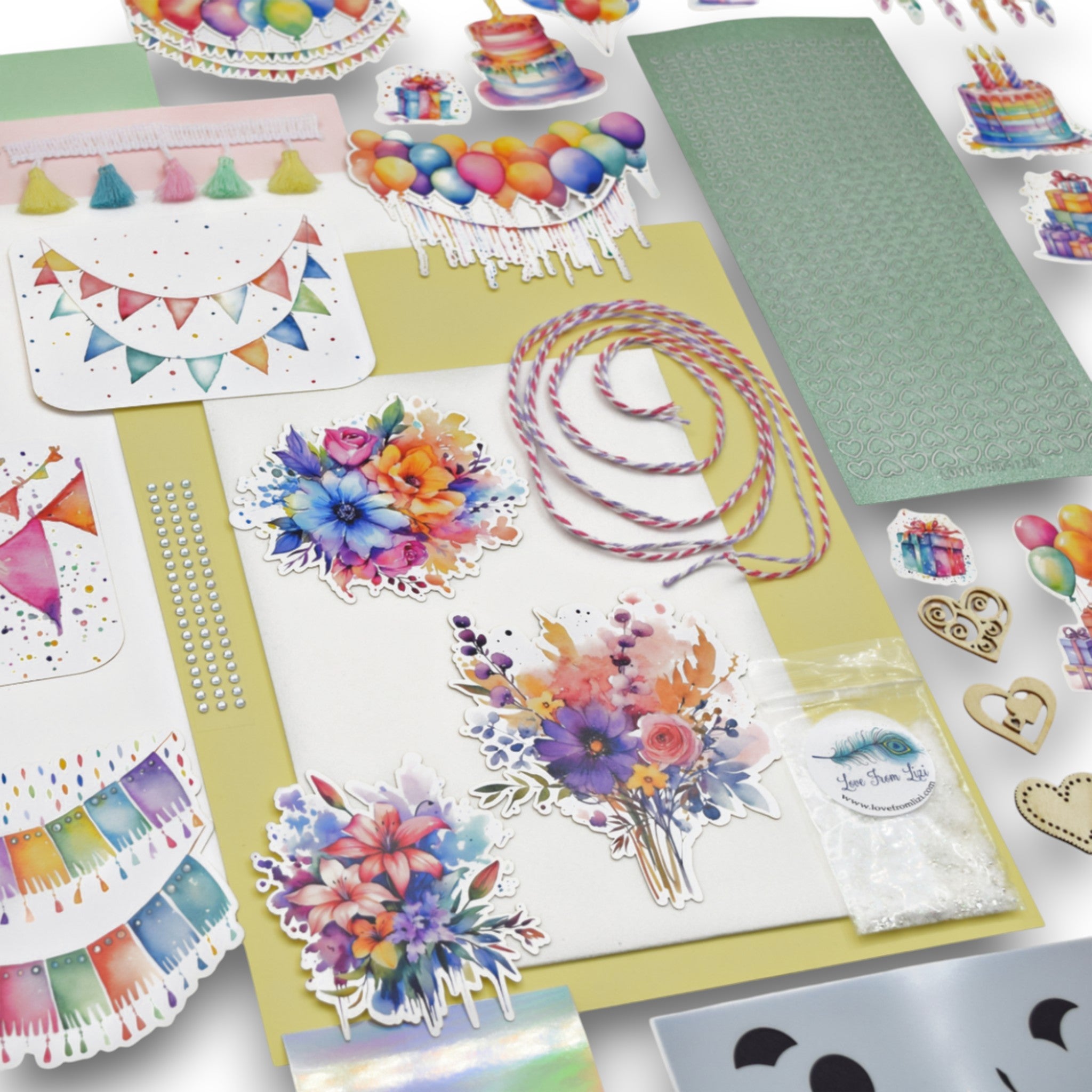 LFL January 25 Card Kit - Lets Celebrate