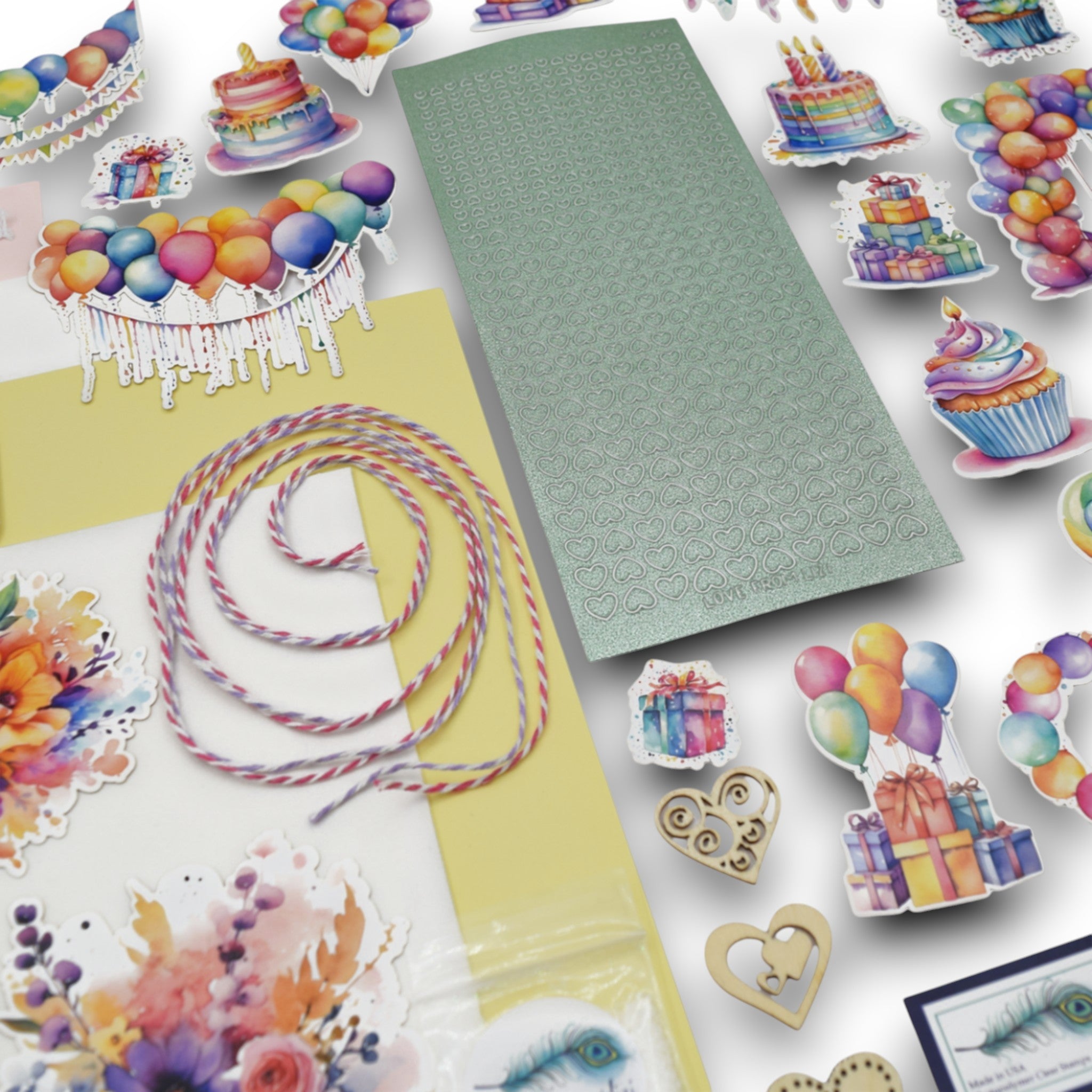 LFL January 25 Card Kit - Lets Celebrate