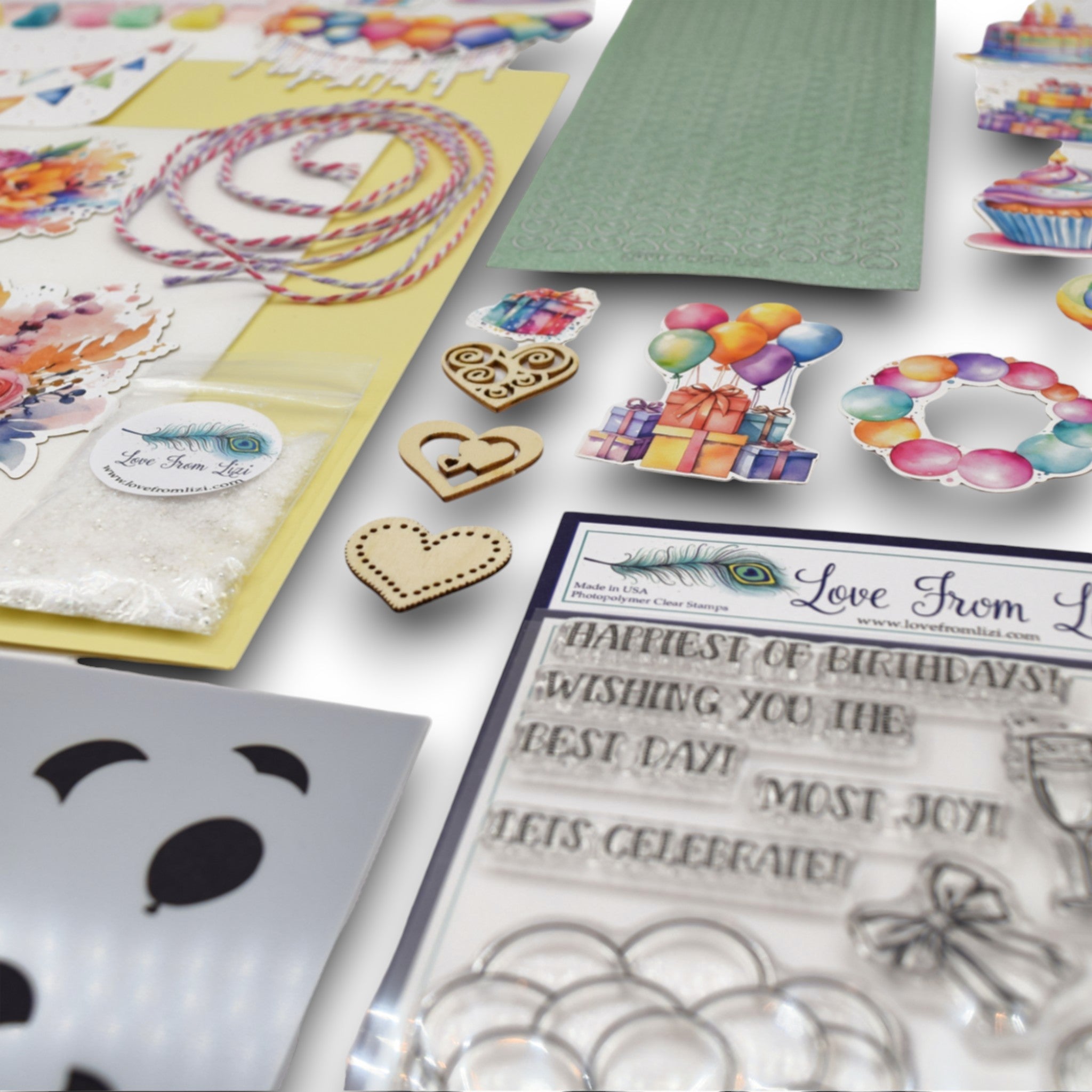 LFL January 25 Card Kit - Lets Celebrate