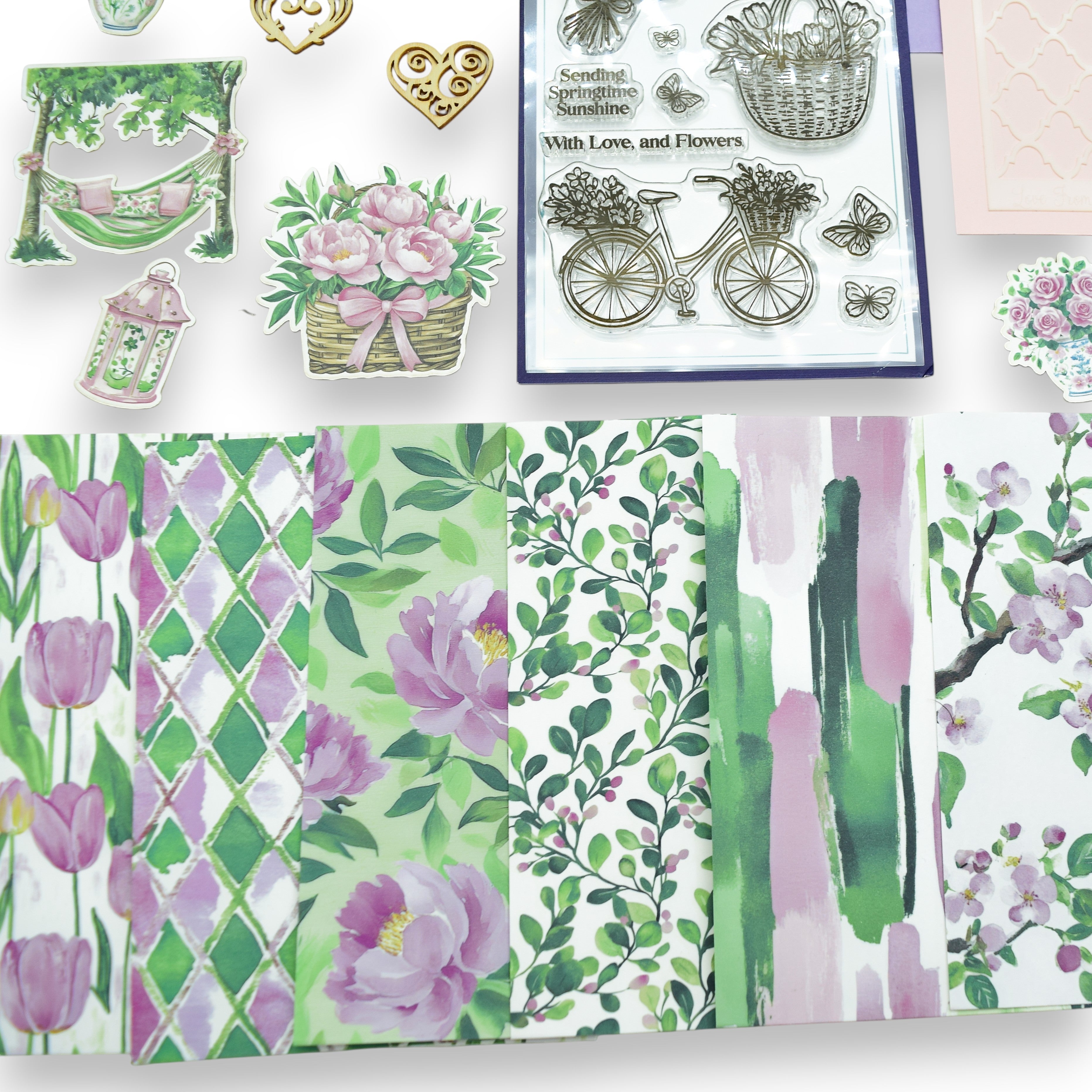 LFL March 26 Card Kit - Blush & Bloom