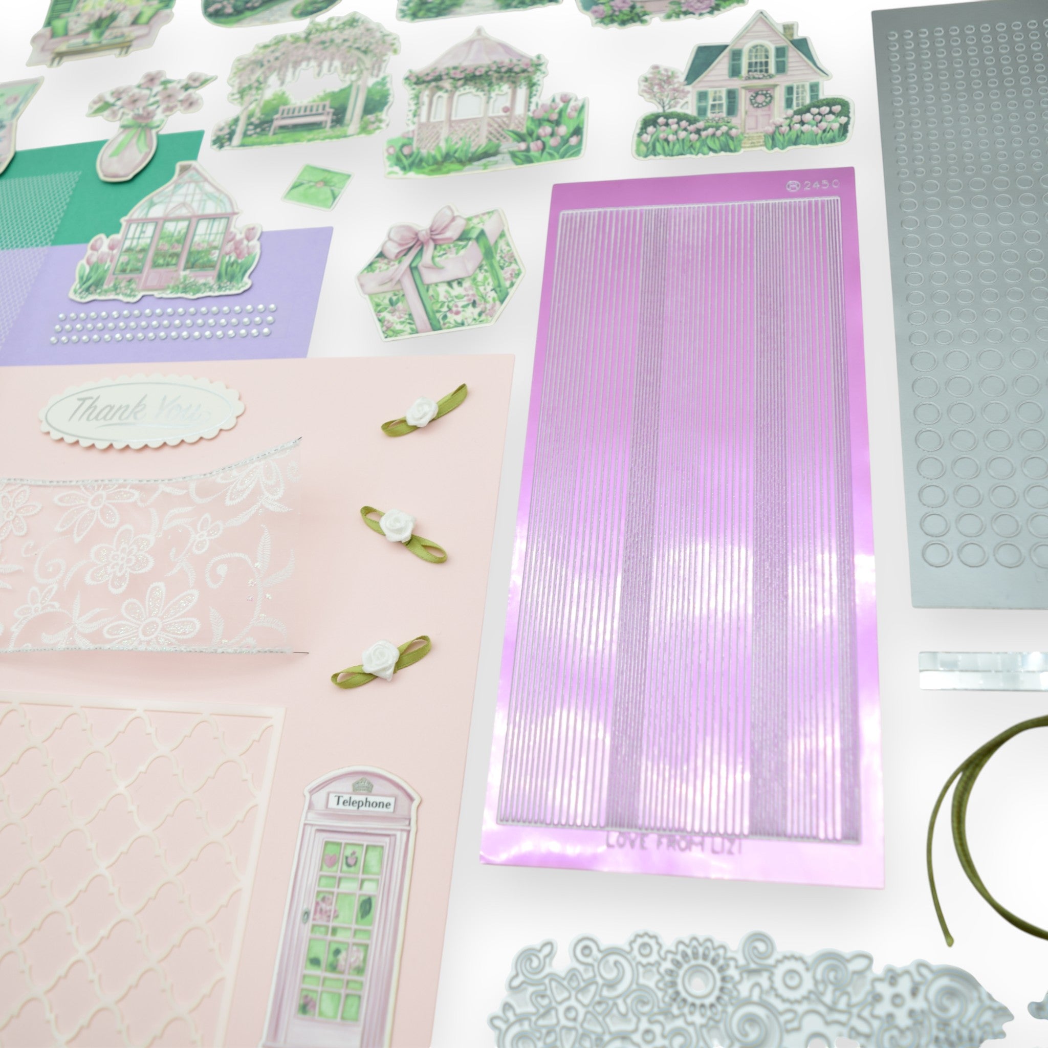 LFL March 26 Card Kit - Blush & Bloom